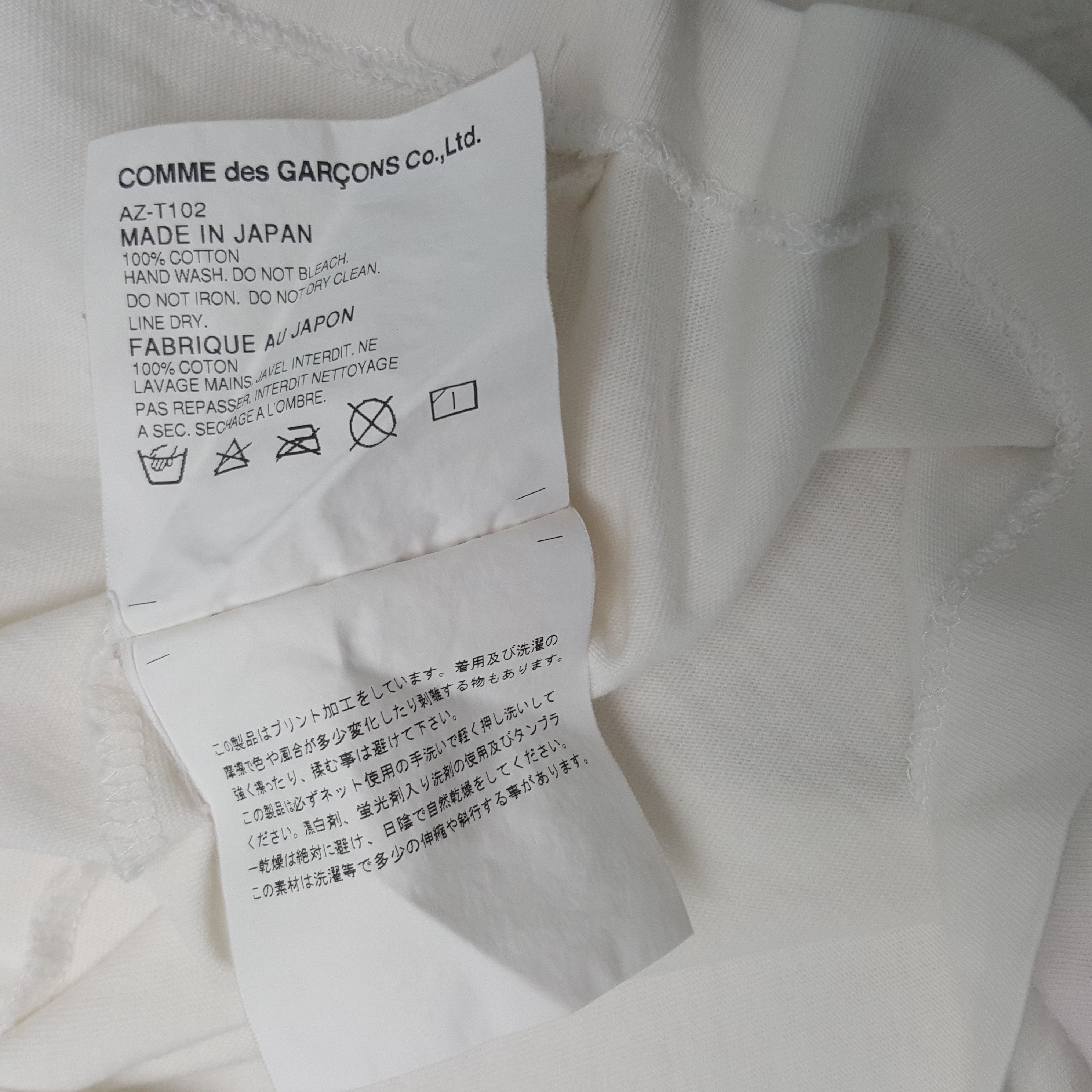 Comme des Garcons × Comme des Garcons PLAY × Vintage Vintage Play Comme des Garcons Tshirt Size US M / EU 48-50 / 2 - 7 Thumbnail