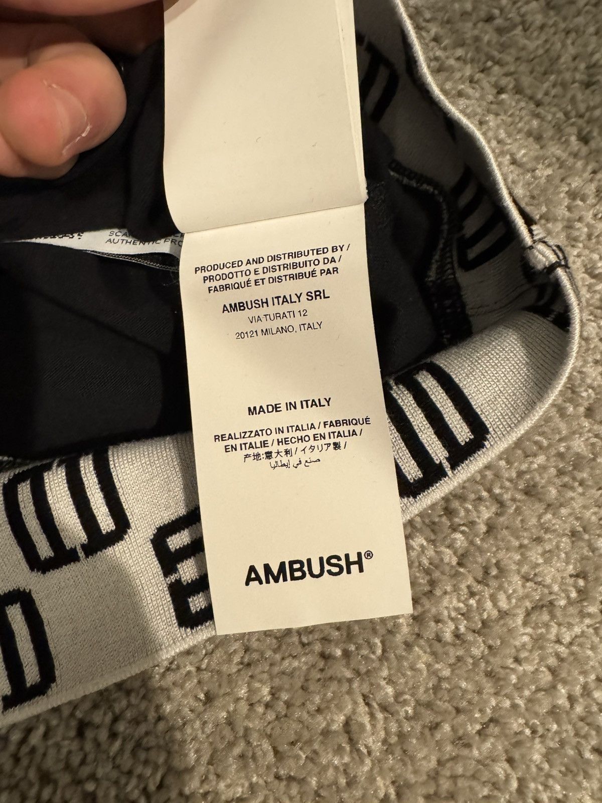 Ambush Design Ambush Monogram Long Sleeve Size US L / EU 52-54 / 3 - 7 Thumbnail