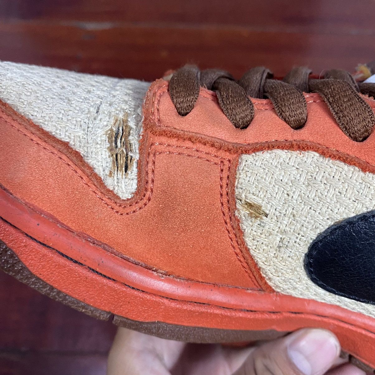 Nike SB Dunk Low Un Hemp 2009 Size US 8 / EU 41 - 5 Thumbnail