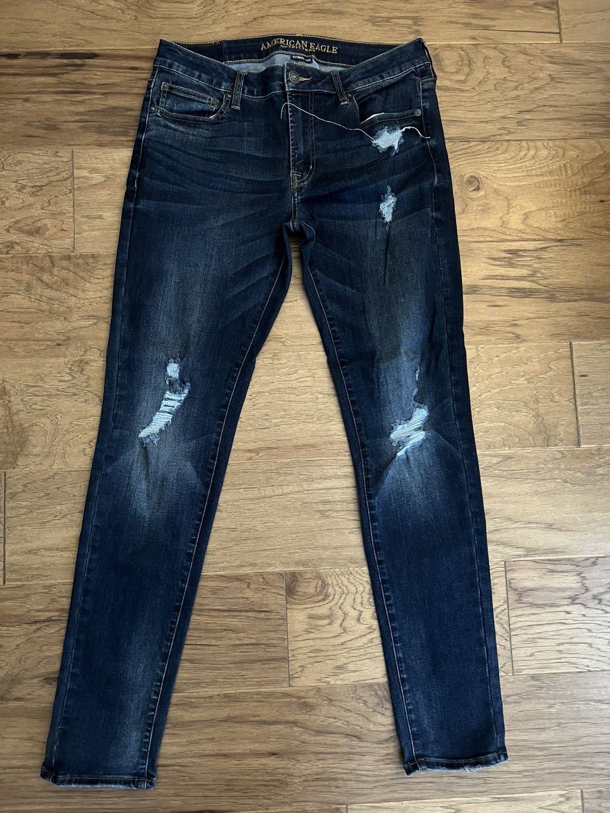 American Eagle Outfitters American eagle stretch fit jeans Size US 34 / EU 50 - 1 Thumbnail