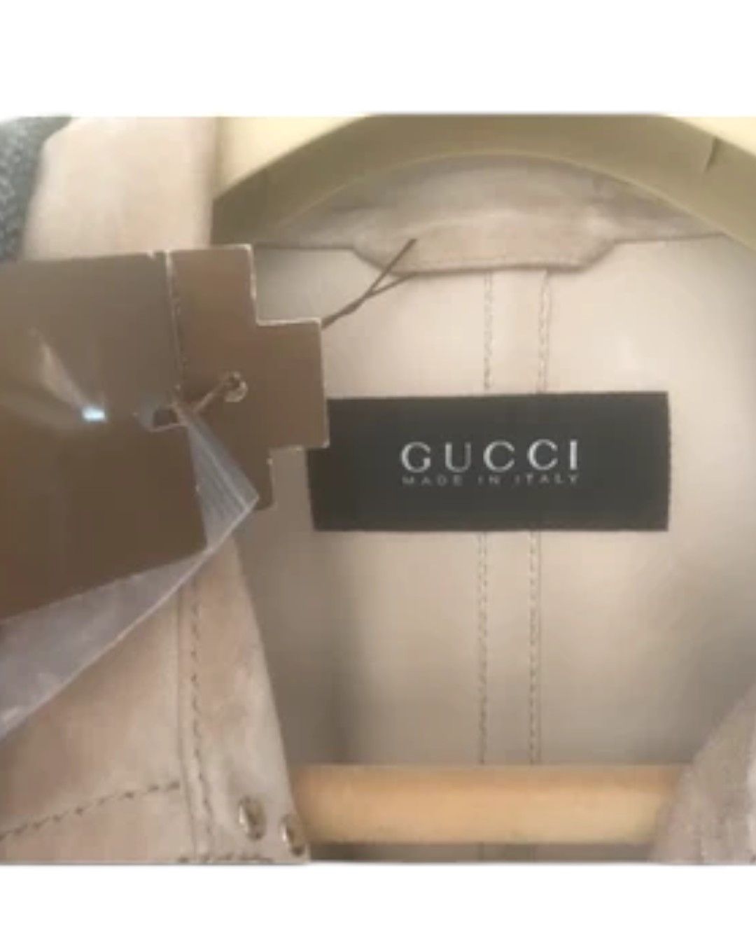 Gucci F/W 2010 RUNWAY SUEDE LEATHER BELTED COAT Size US XL / EU 56 / 4 - 5 Thumbnail