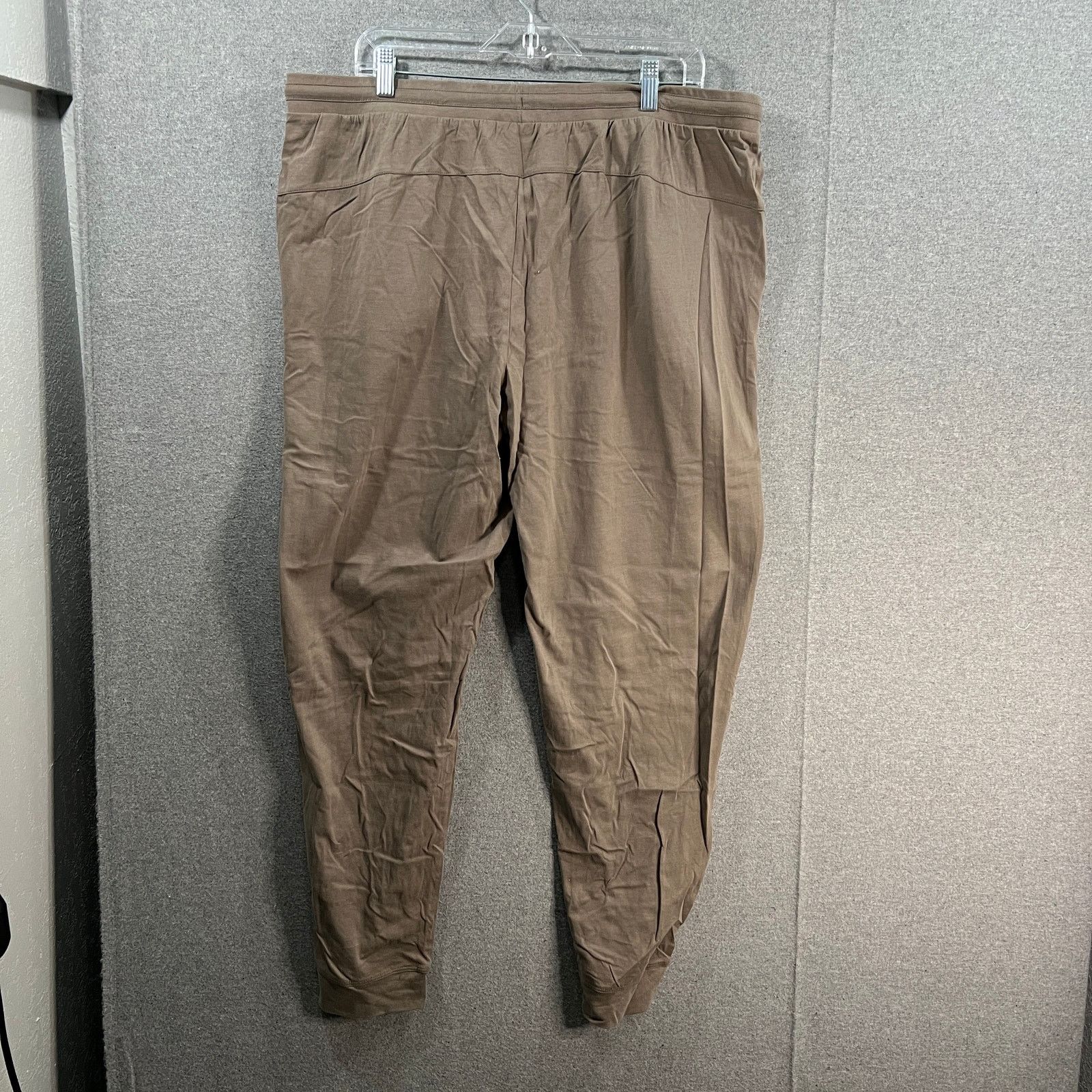 Other Koolaburra by UGG Essentials Cotton Joggers Dark Oak, X-Larg Size 38" / US 16 / IT 52 - 1 Thumbnail