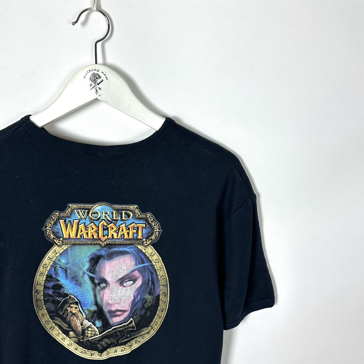 The Game Vintage 00s y2k Blizzard World Of Warcraft Promo tee rare Size US M / EU 48-50 / 2 - 3 Thumbnail
