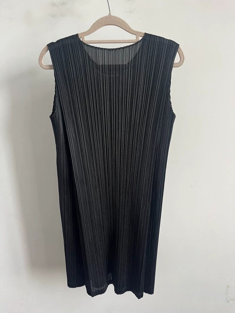 Issey Miyake Issey Miyake size:3 Black pleated vest Size S / US 4 / IT 40 - 2 Thumbnail