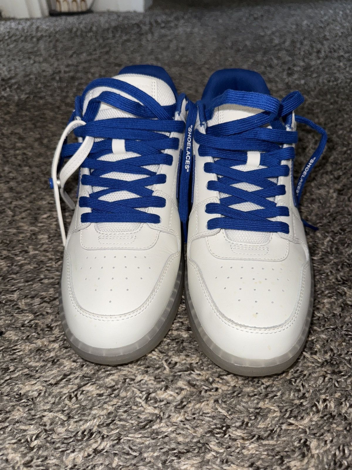 Off-White Off-White Men's Out Of Office Clear-Sole Leather Size US 11 / EU 44 - 3 Thumbnail