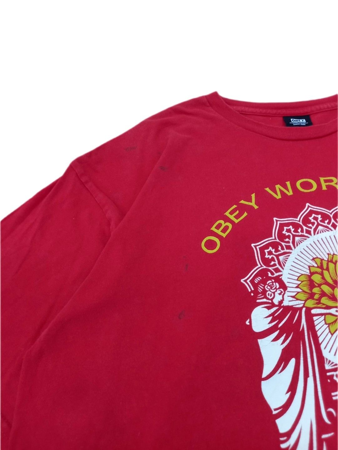 Obey Vintage Y2K Obey Worldwide Tee Size US XL / EU 56 / 4 - 3 Thumbnail