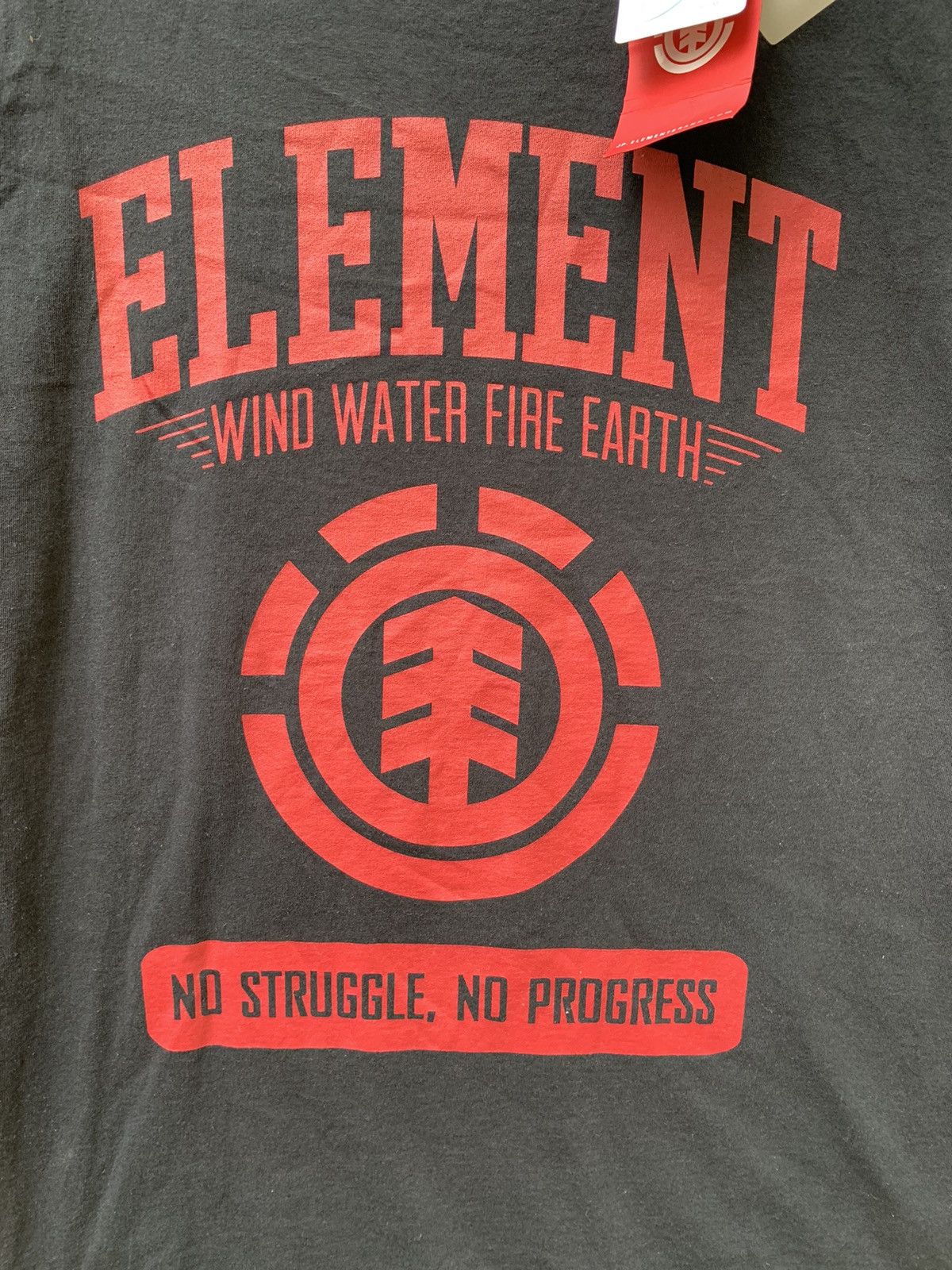 Element Element.. Wind Water Fire Earth No Struggle, No Progress Tee Size US M / EU 48-50 / 2 - 9 Thumbnail
