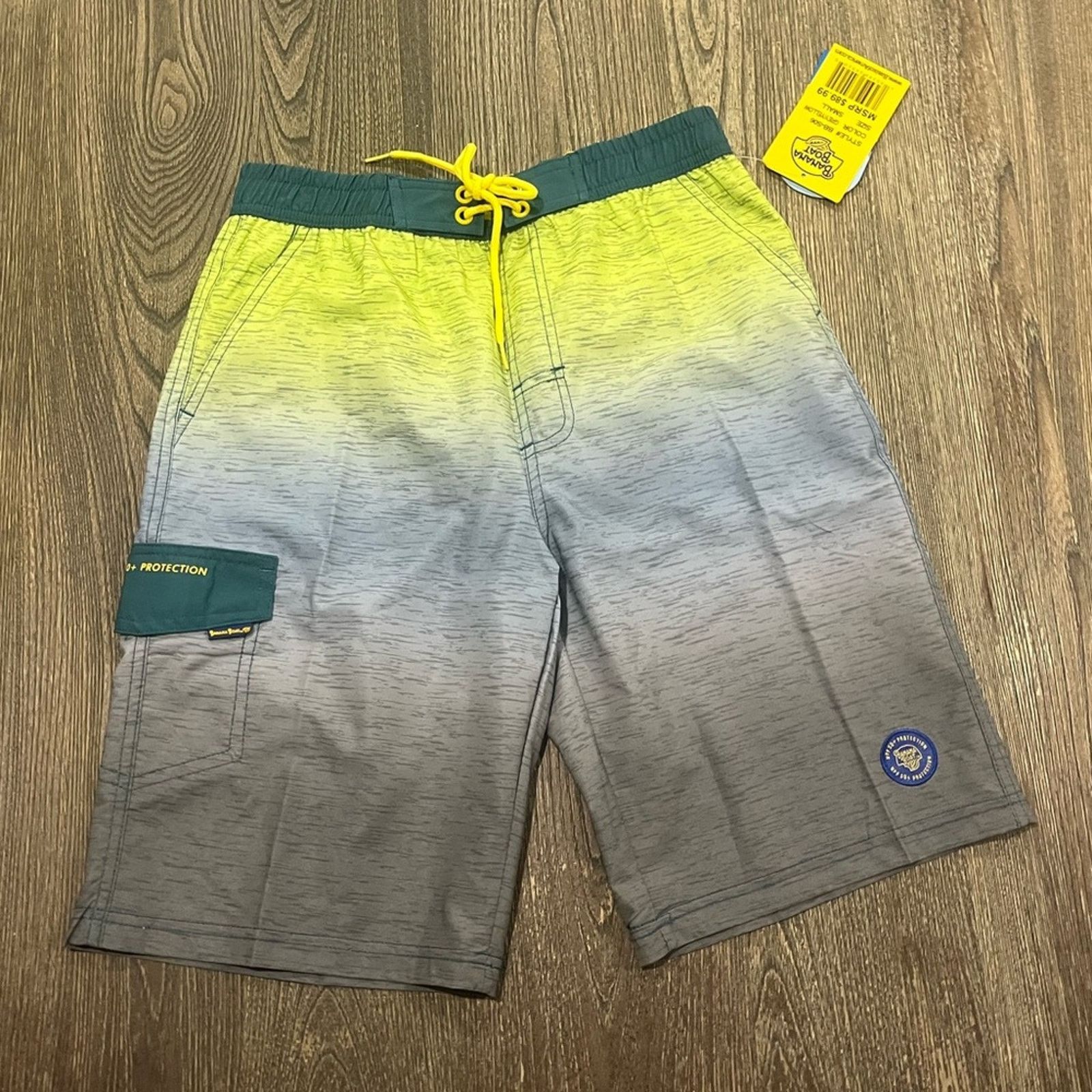 Vintage NWT Banana Boat Shorts Board Surf Stretch UPF 50 Swim Size S Size US 26 / EU 42 - 1 Thumbnail