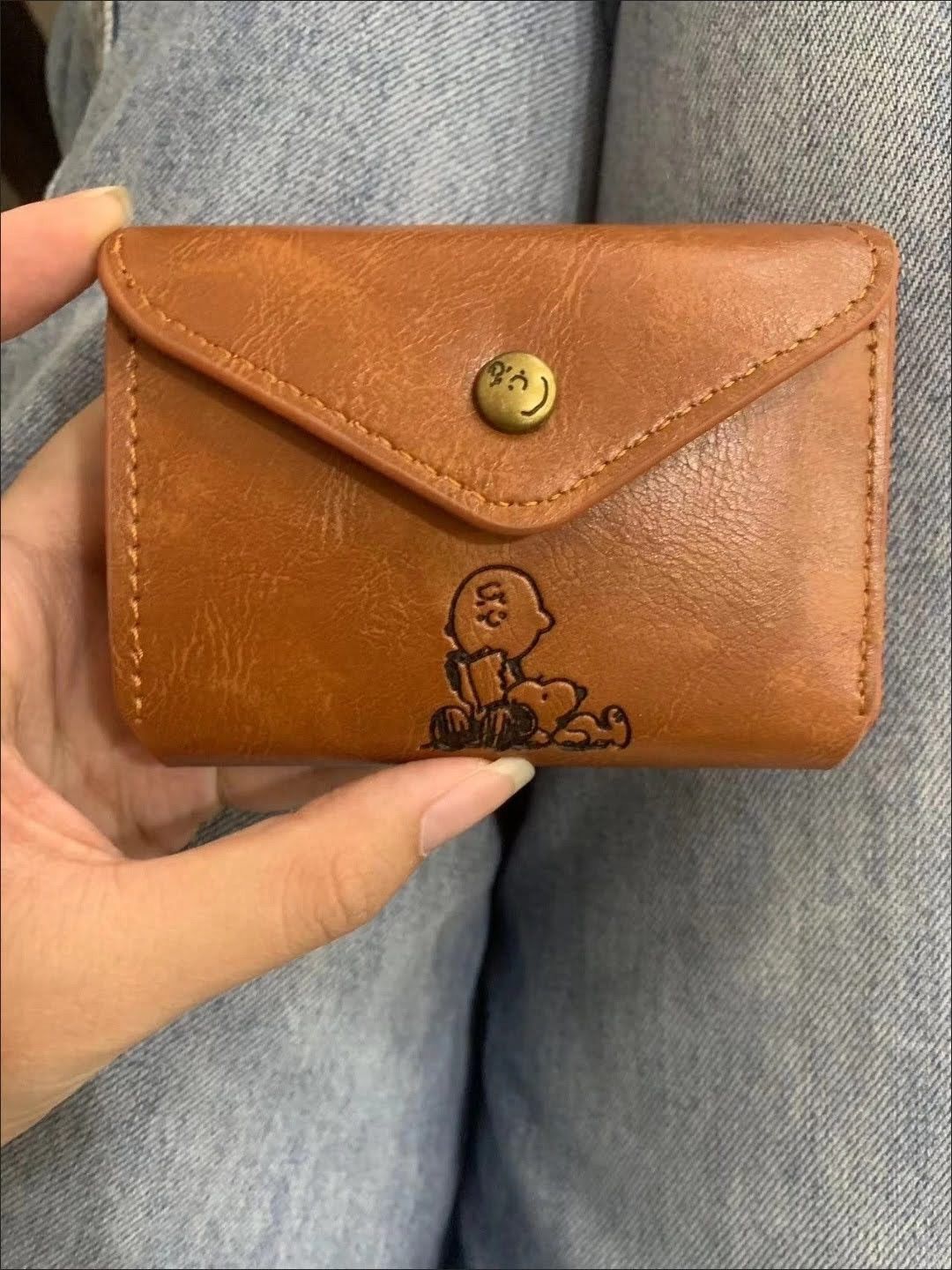 Japanese Brand PU leather Snoopy wallet Size ONE SIZE - 1 Thumbnail