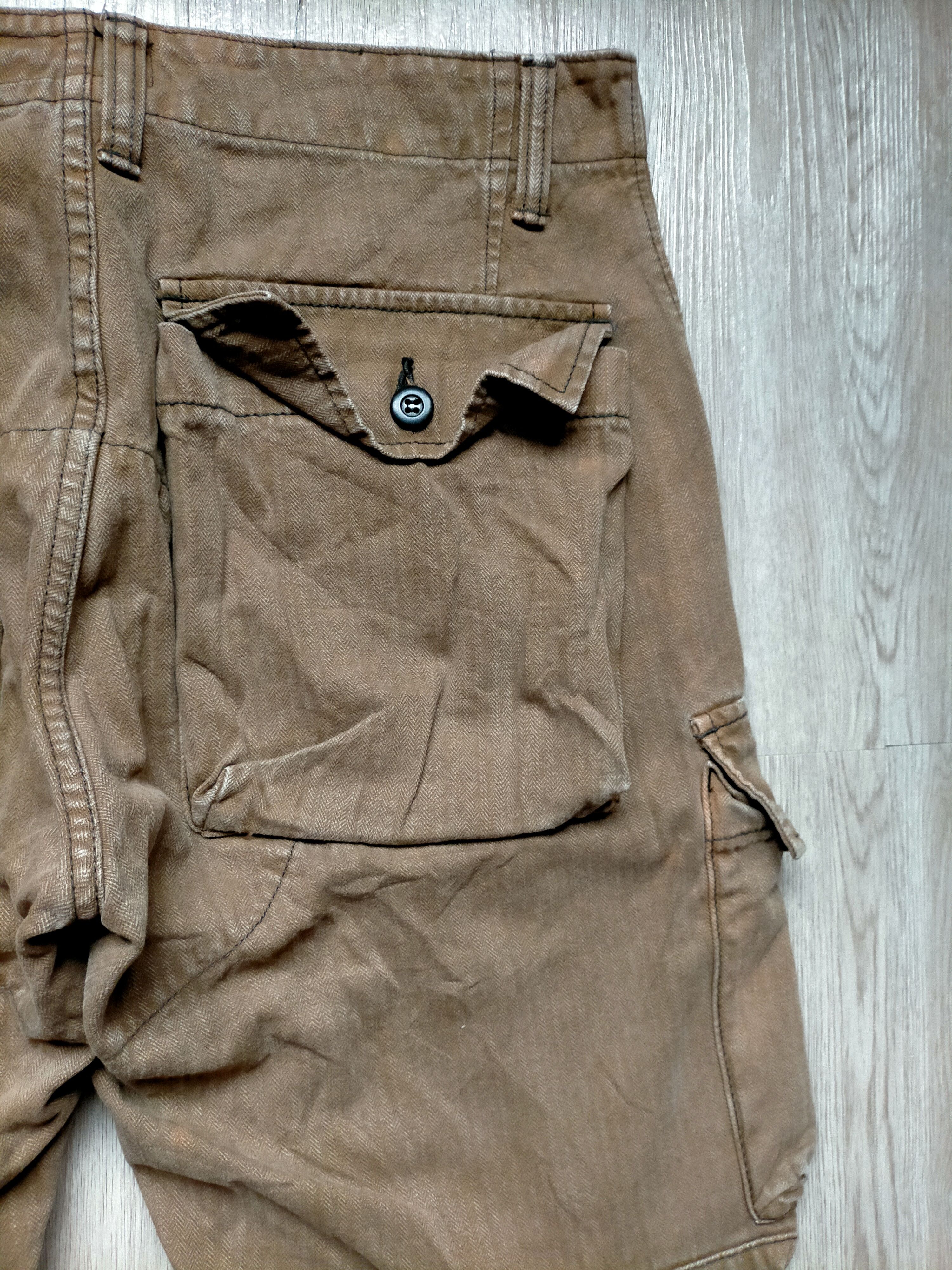 Big John × Vintage Vintage Big John Japan Cargo Denim Pants Size US 34 / EU 50 - 11 Thumbnail
