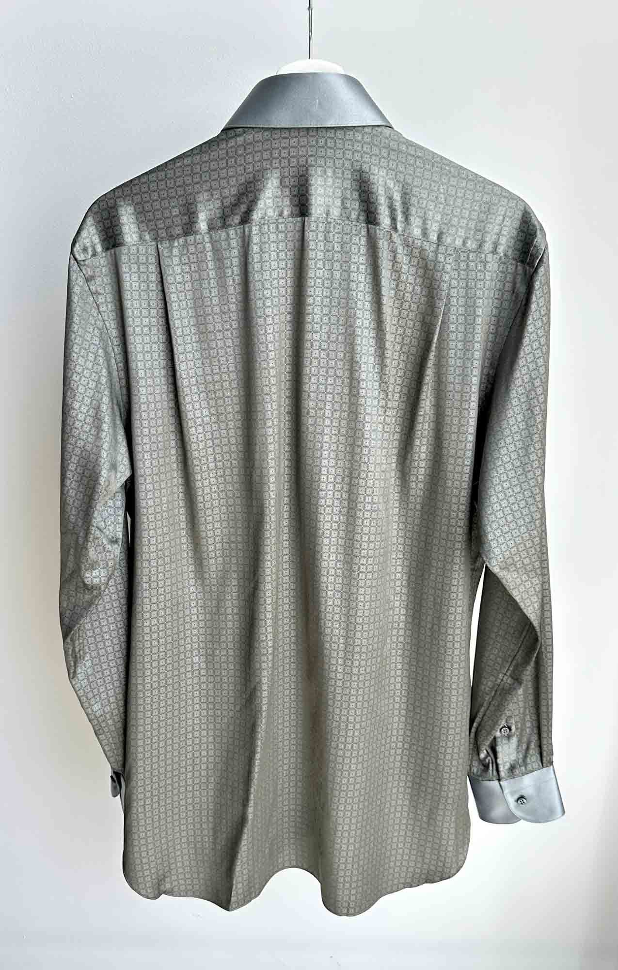 Zilli Men's silk shirt ZILLI Size US L / EU 52-54 / 3 - 3 Thumbnail