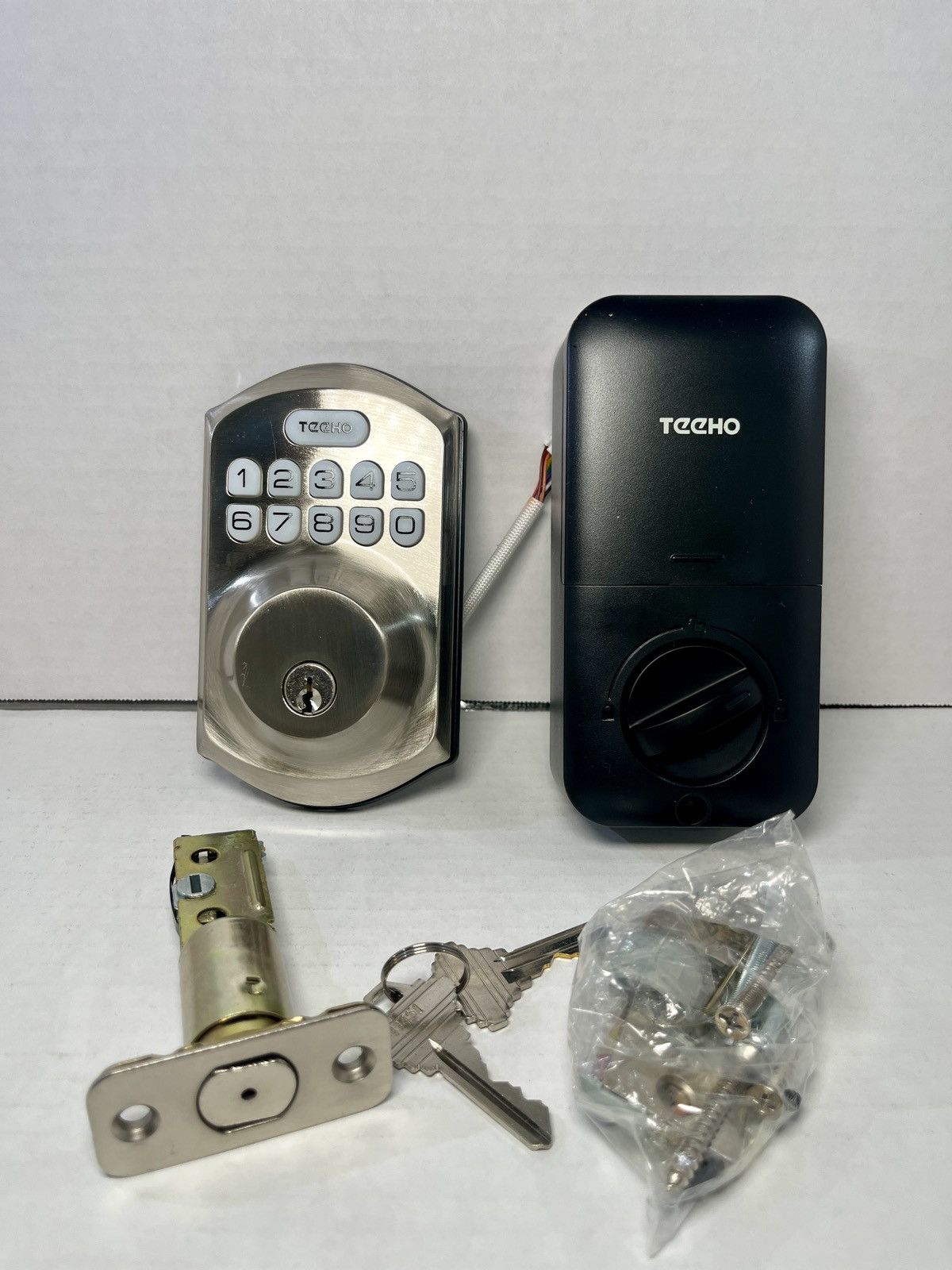 Other TeehoTE001 Keyless Entry Keypad Digital Deadbolt SatinNickel Size ONE SIZE - 6 Thumbnail