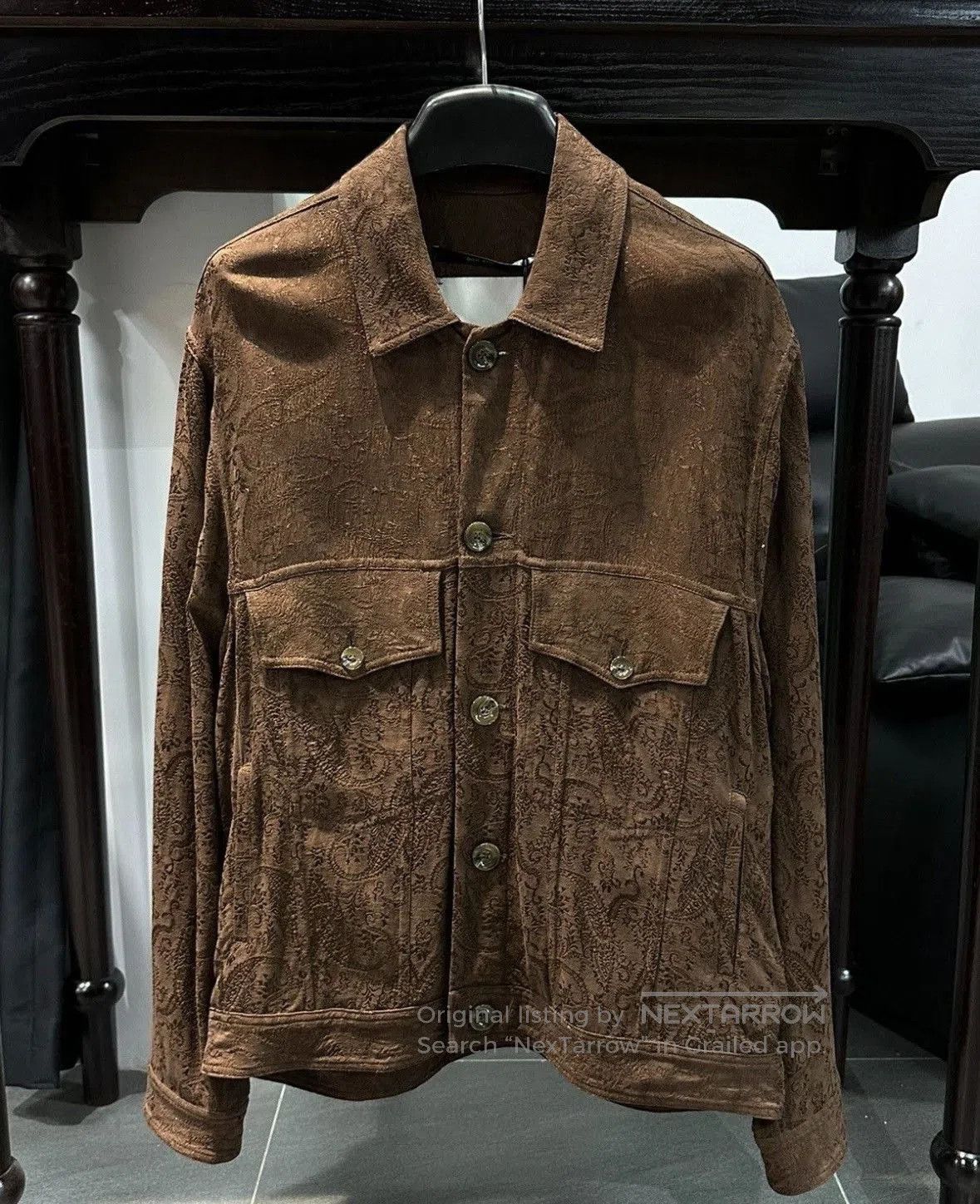 Song For The Mute SFTM 24.1 Paisley Jacquard Jacket. Size US M / EU 48-50 / 2 - 1 Thumbnail