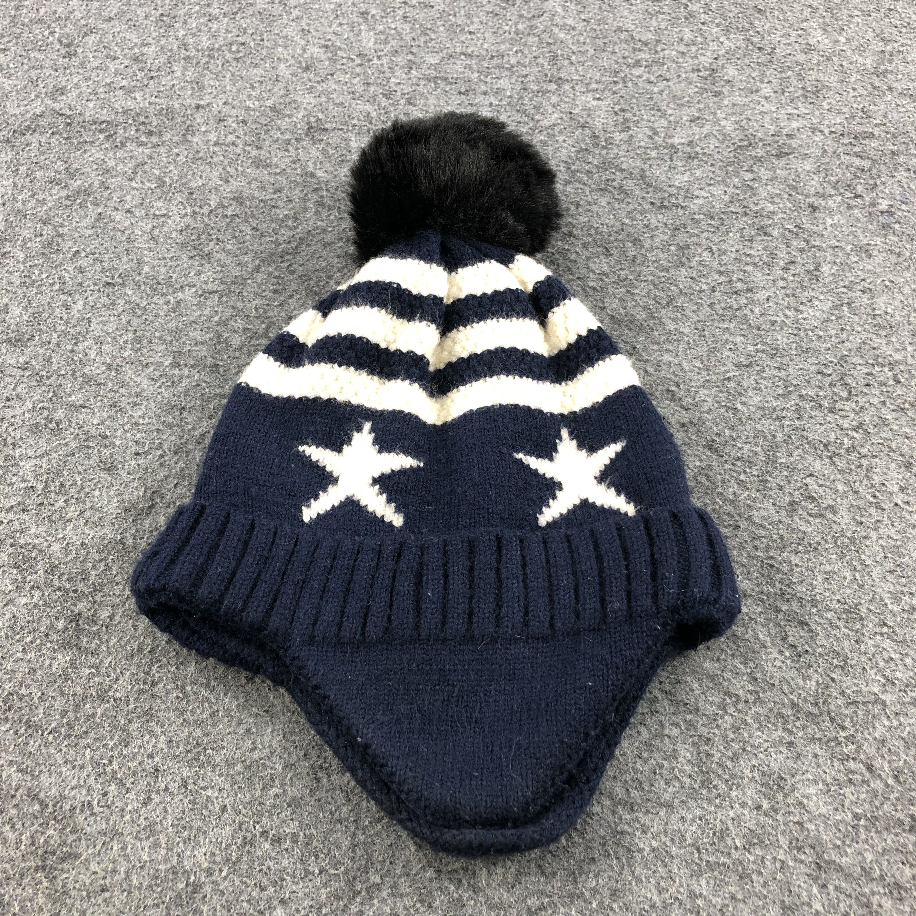 Vintage Udula Earflap Bobble Beanie Snowcap Snow Hat B141 Size ONE SIZE - 2 Thumbnail