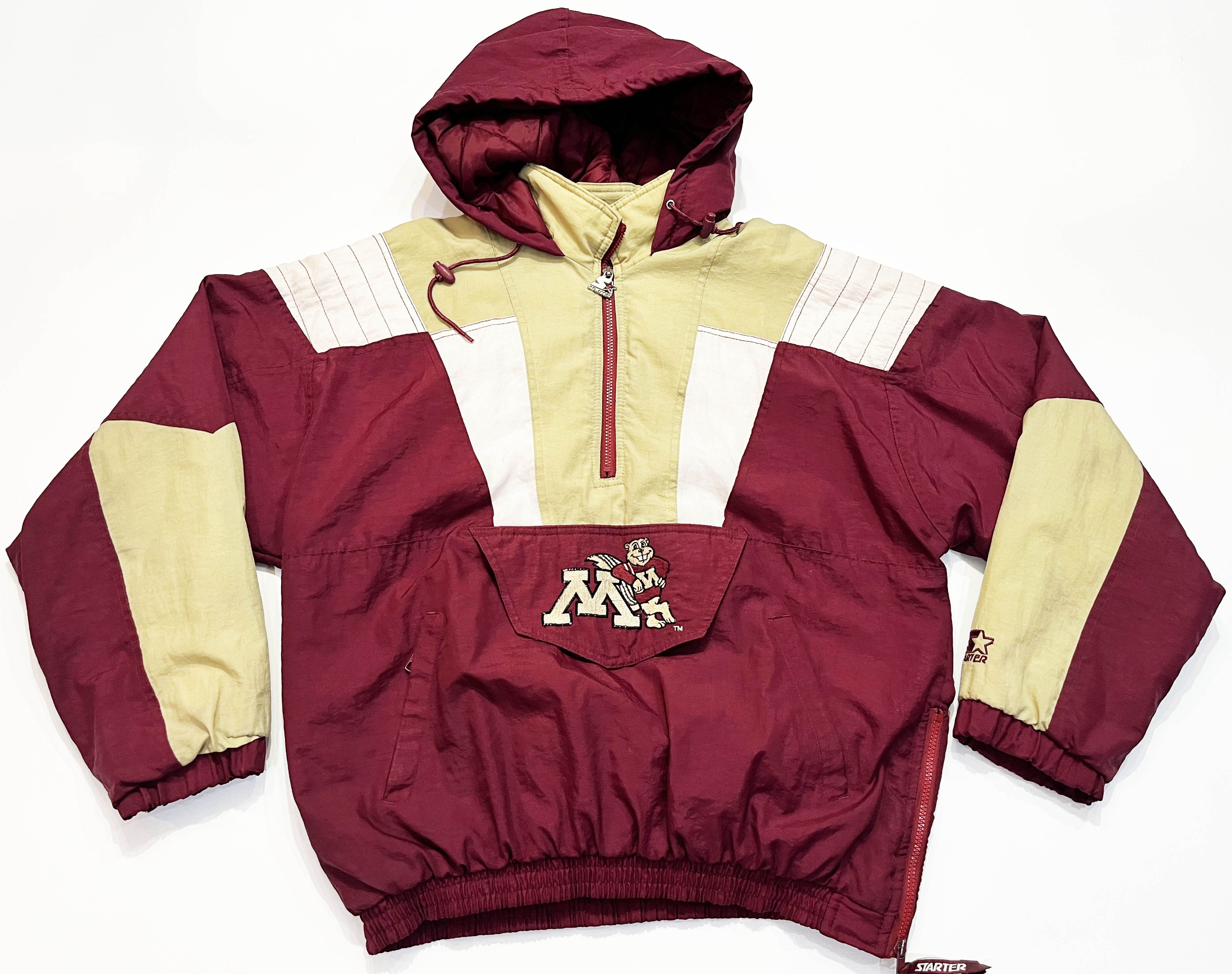 Starter Vintage Starter Minnesota Golden Gophers NCAA Puffer Jacket Size US M / EU 48-50 / 2 - 1 Thumbnail