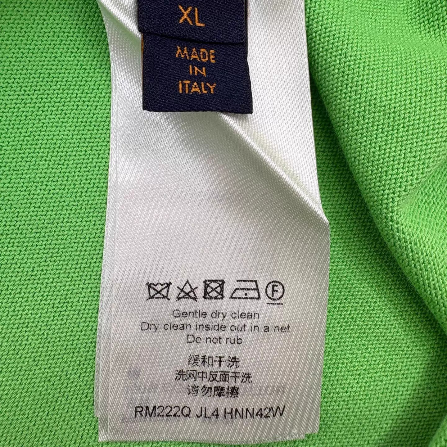 Louis Vuitton Louis Vuitton Green Pin Short Sleeve XL NEW Size US XL / EU 56 / 4 - 6 Thumbnail