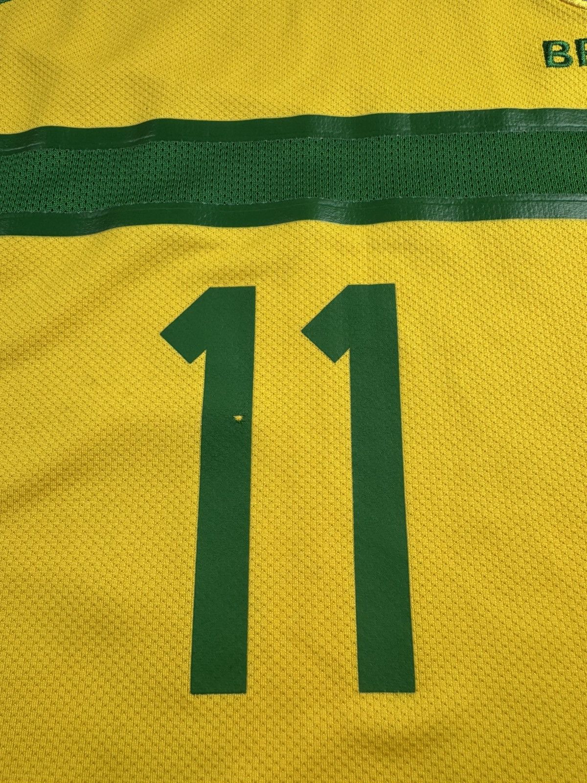 Nike Brasil 2011 2012 Brazil Neymar JR. National Soccer Football T Shirt Jersey Tee Size US S / EU 44-46 / 1 - 8 Thumbnail