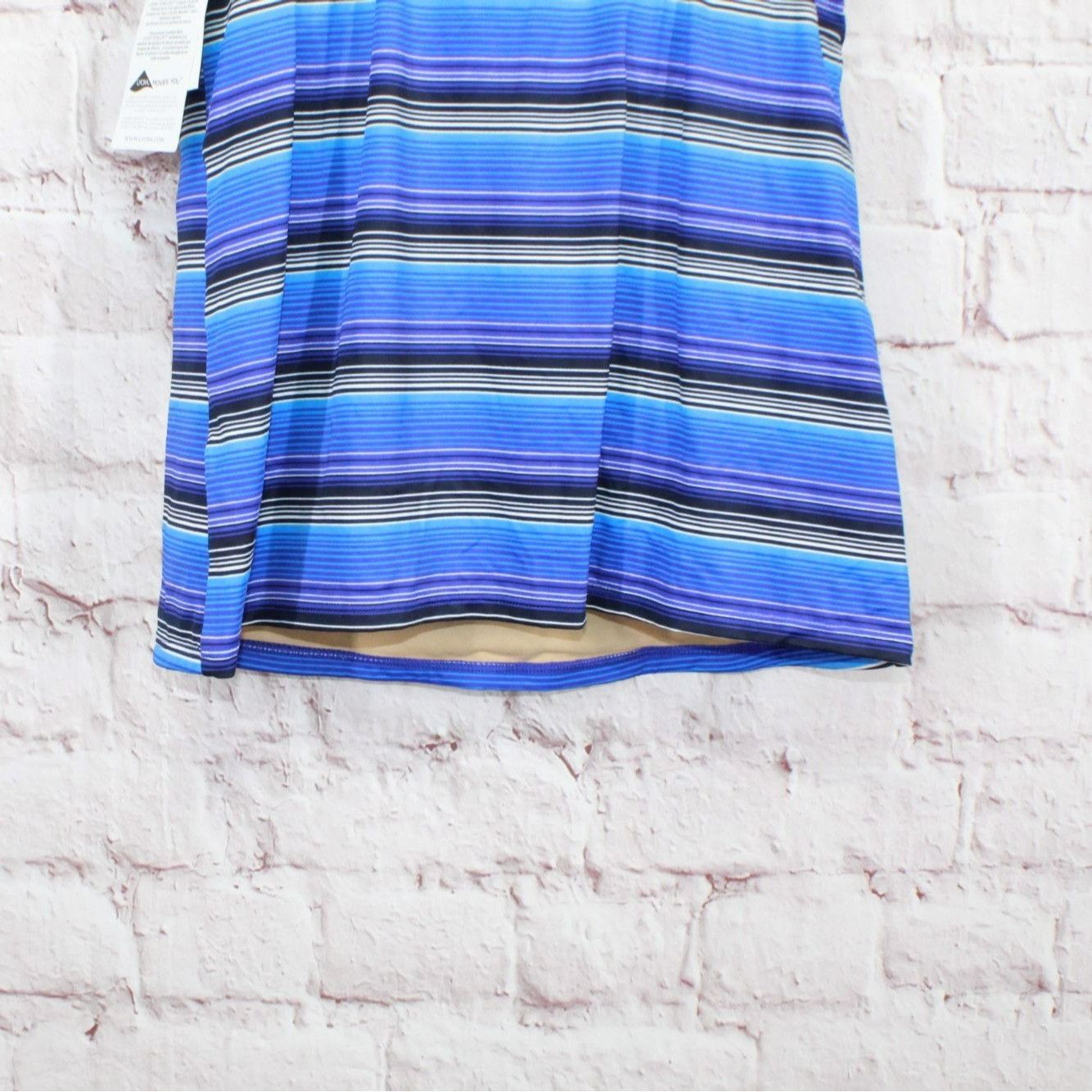 L.L. Bean × Swims LL Bean Striped Tankini Sunblocking Swimwear Top Size M / US 6-8 / IT 42-44 - 5 Thumbnail