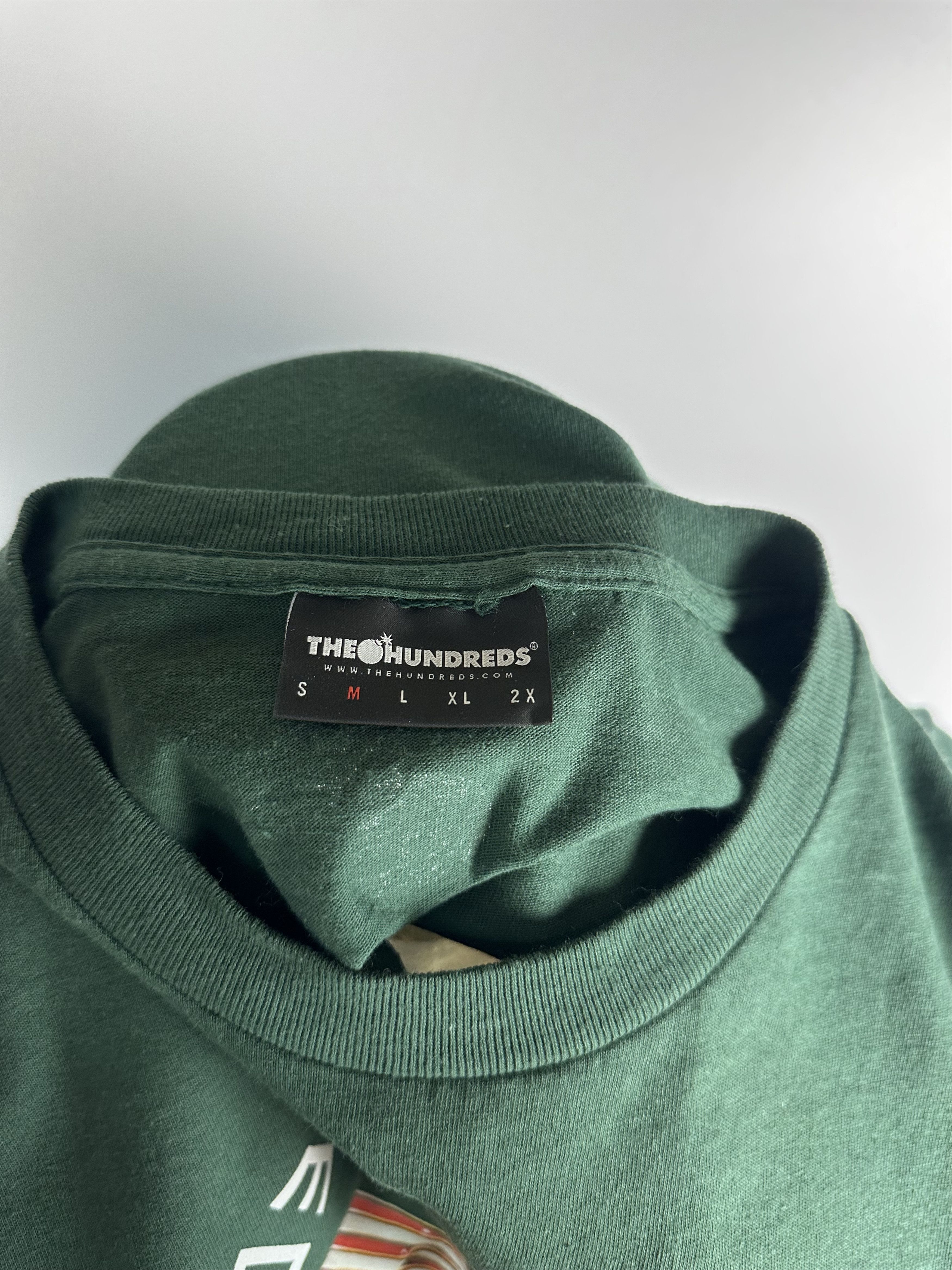 The Hundreds The Hundreds Mens T-shirt All Rights Reversed Green Size M Size US M / EU 48-50 / 2 - 7 Thumbnail