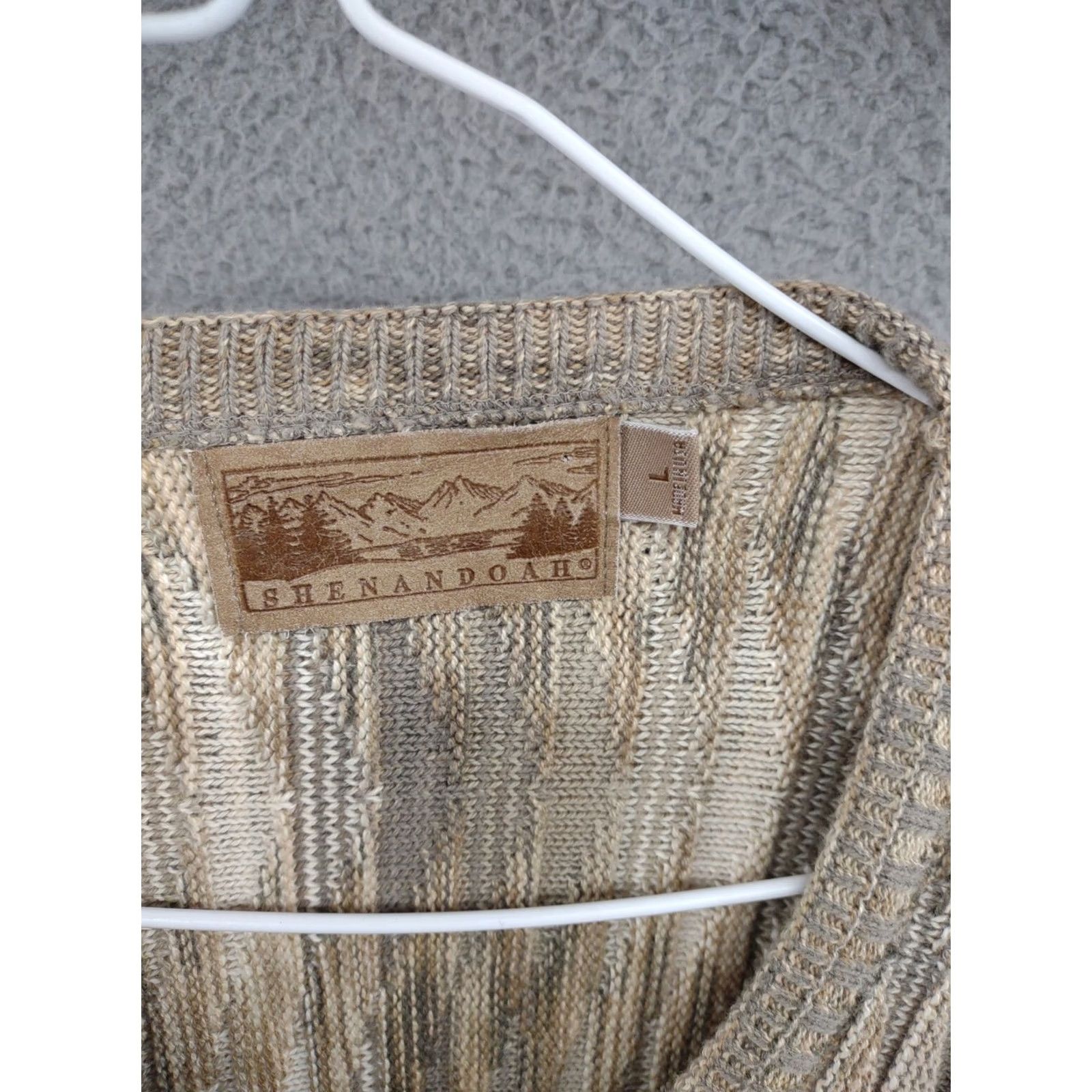 Coogi VTG Shenandoah Coogi Cosby Knit Pullover USA Made Sweater Men's L Multicolor Crew Neck Geometric Size US L / EU 52-54 / 3 - 2 Thumbnail