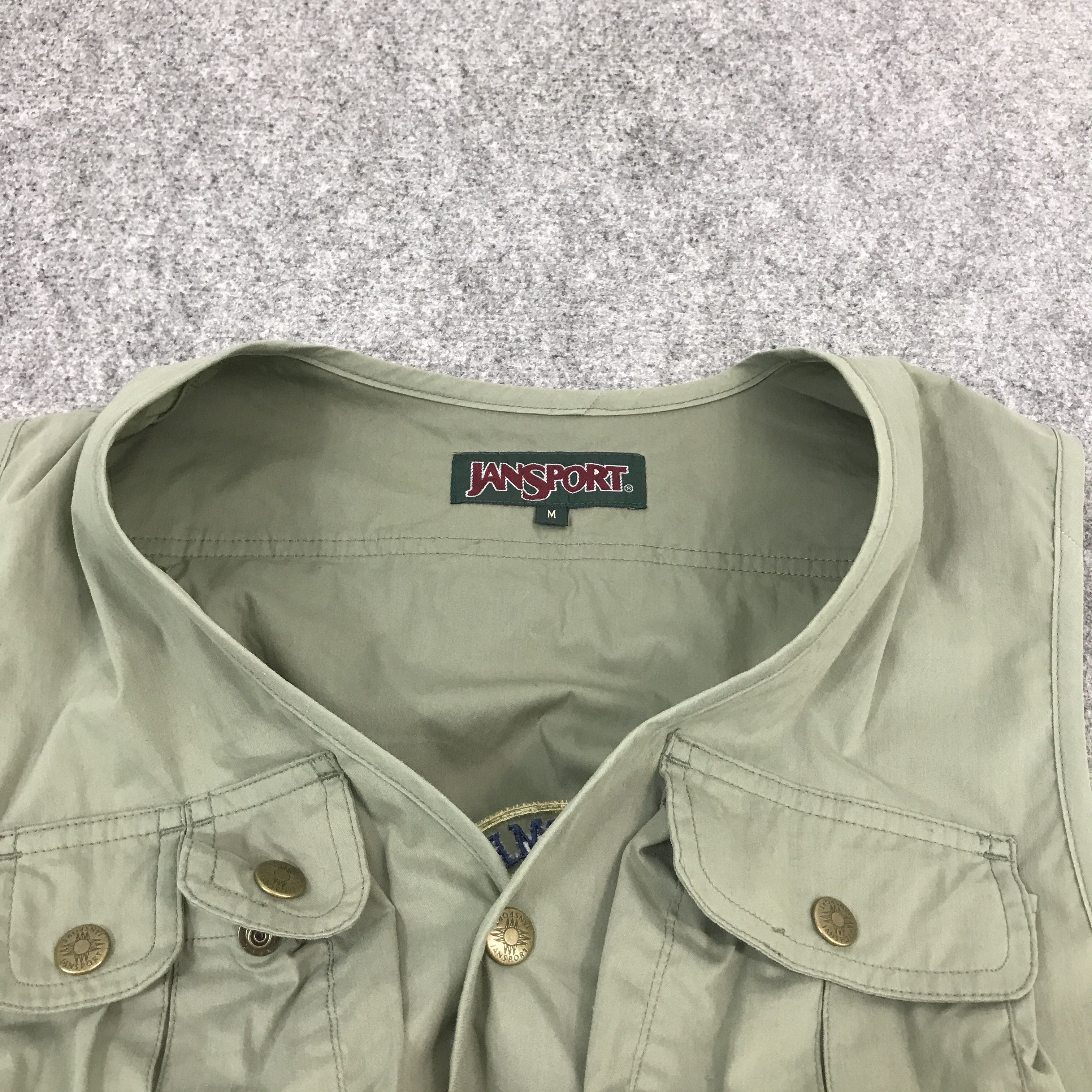 Jansport × Japanese Brand Jansport Tactical Pocket Vest Jacket Size US M / EU 48-50 / 2 - 5 Thumbnail