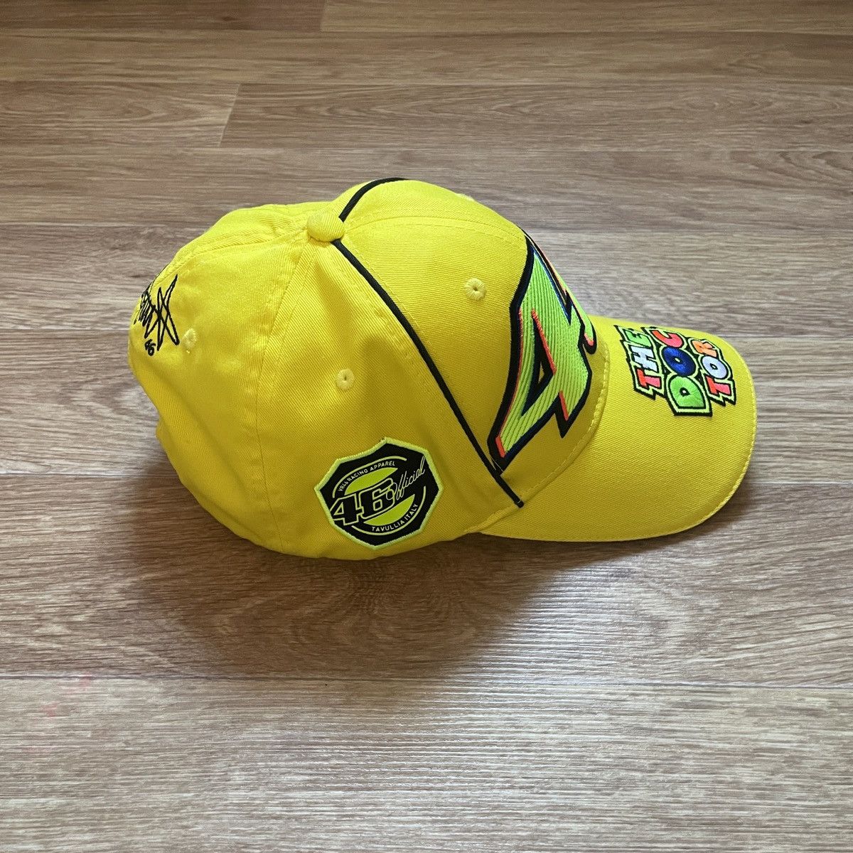 Other VR46 The Doctor Valentino Rossi Racing Yellow Baseball Cap Size ONE SIZE - 6 Thumbnail