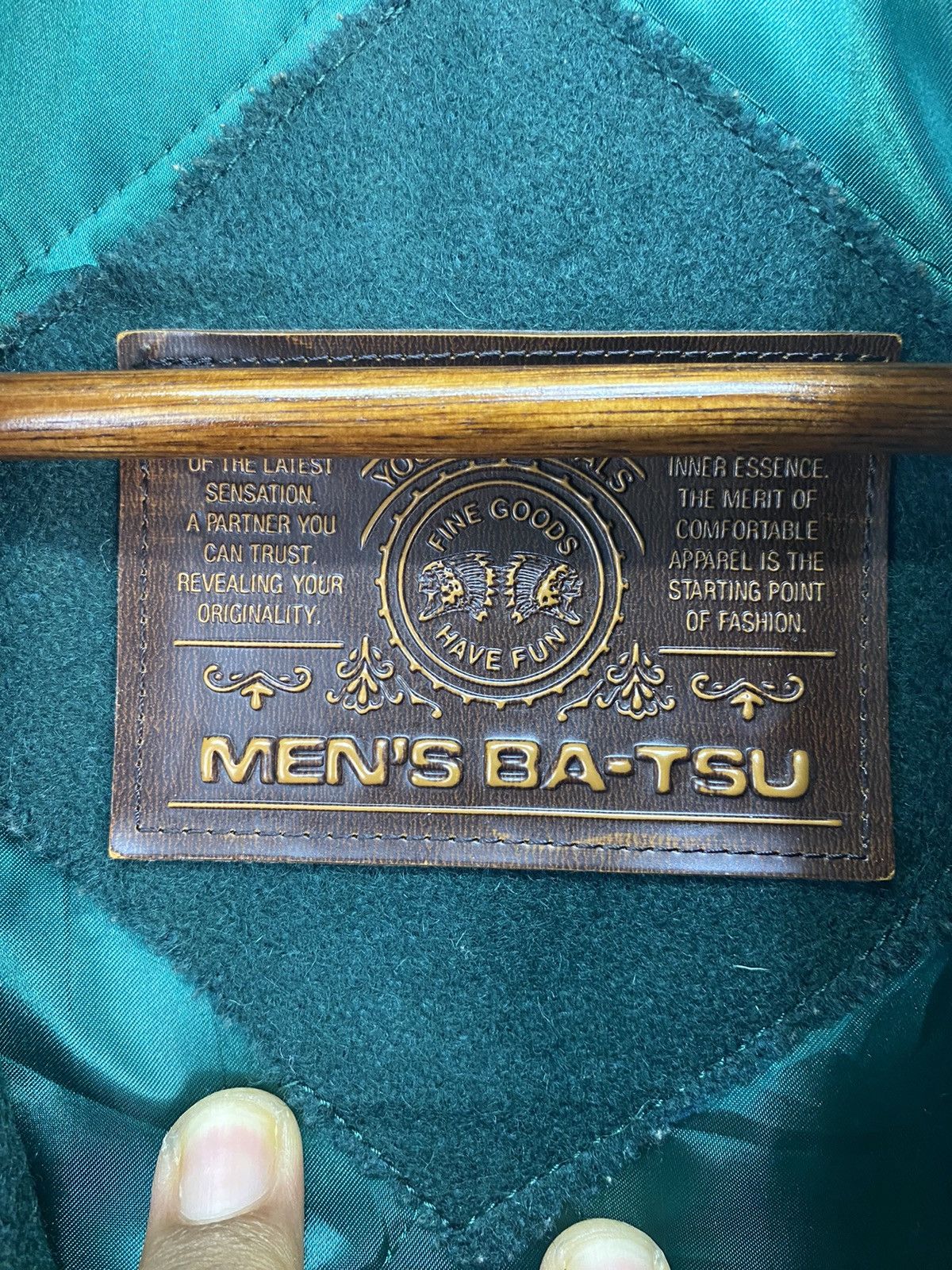 Japanese Brand Men’s Ba-tsu Varsity Jacket Size US L / EU 52-54 / 3 - 7 Thumbnail
