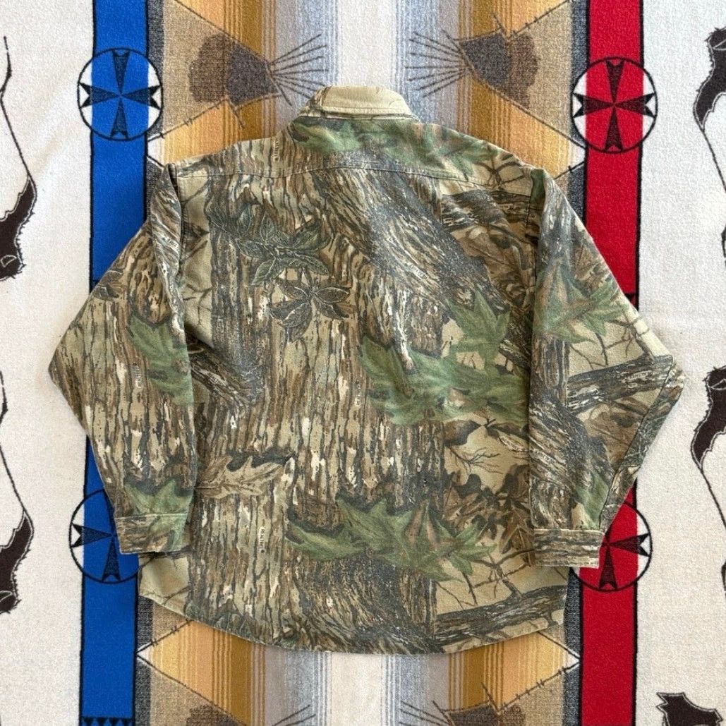 Realtree VINTAGE Gander Mountain Realtree Camo Camouflage Button Up Shirt XL Men Long Sleeve Hunting Camouflage 90s Outdoor Pattern Brown Size US XL / EU 56 / 4 - 5 Thumbnail