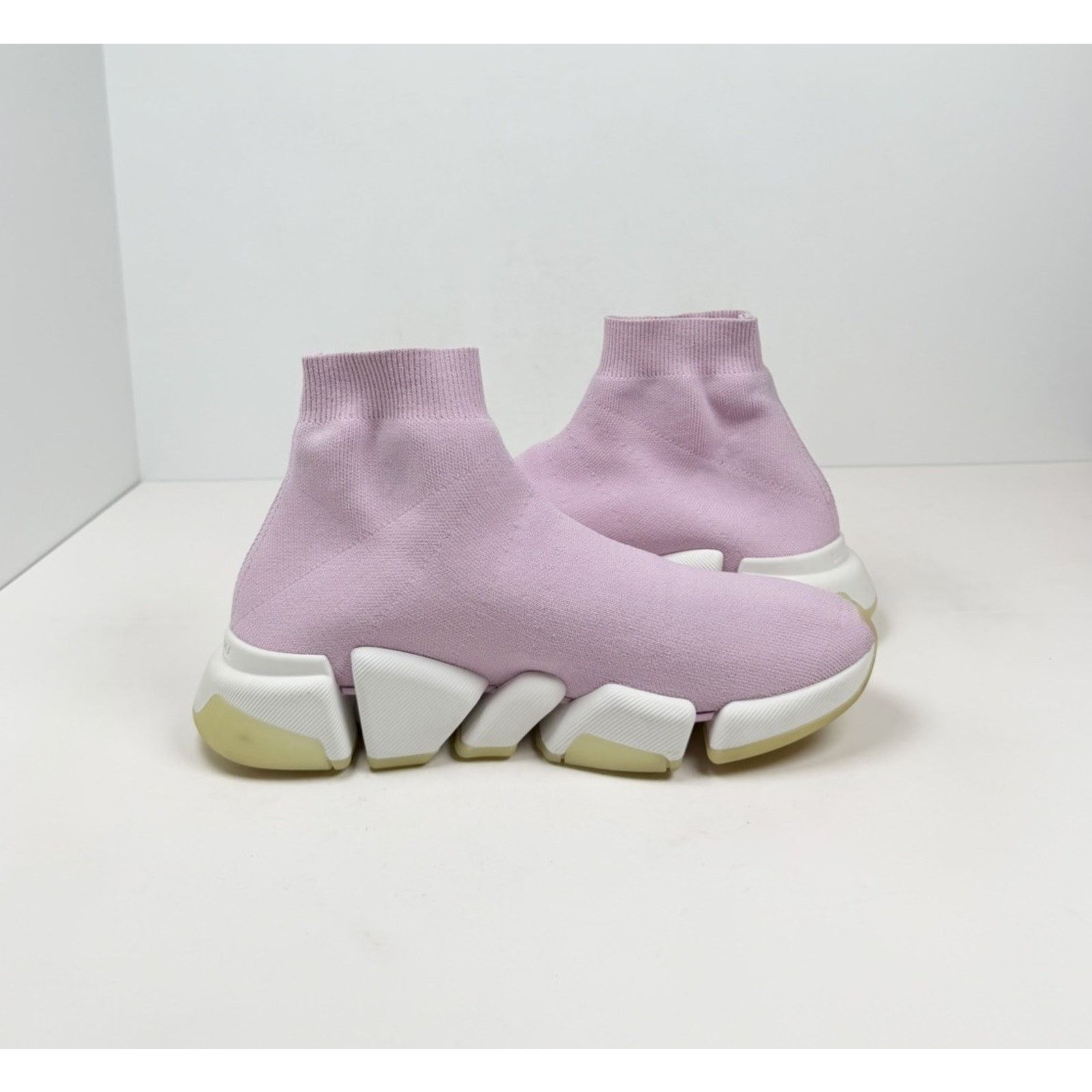 Balenciaga Size 39EU/9W - Balenciaga Pink Translucent Sole Speed Size US 9 / IT 39 - 5 Thumbnail