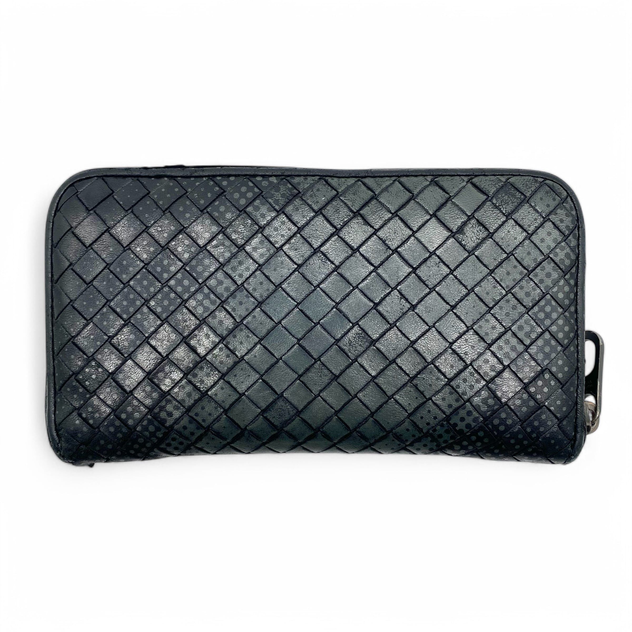 Bottega Veneta BOTTEGA VENETA Round Zipper Long Wallet Dot Intrecciato Size ONE SIZE - 2 Thumbnail