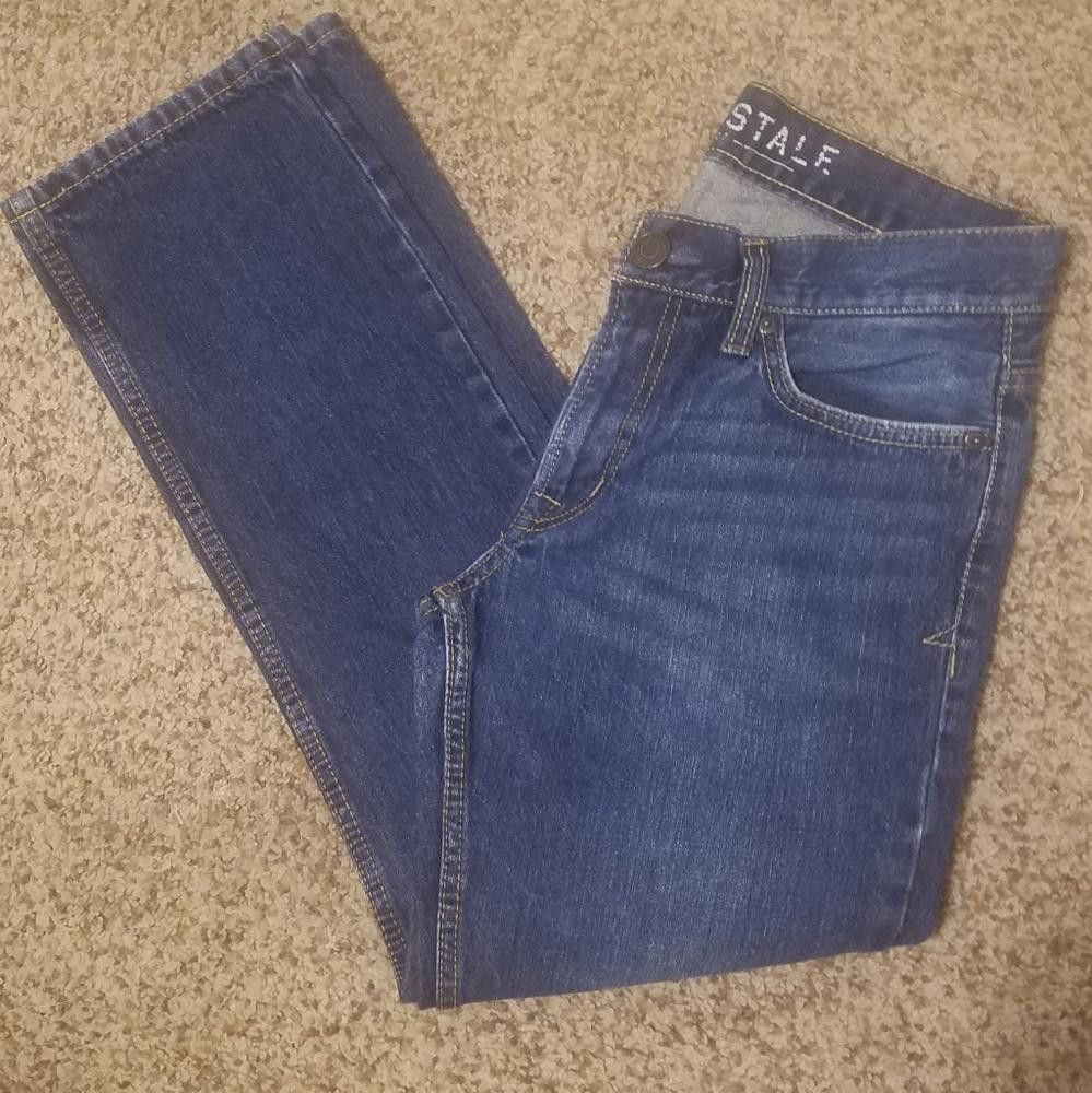 Aeropostale Aeropostale Essex Straight Blue Denim Jeans 28X28 Size US 28 / EU 44 - 1 Thumbnail