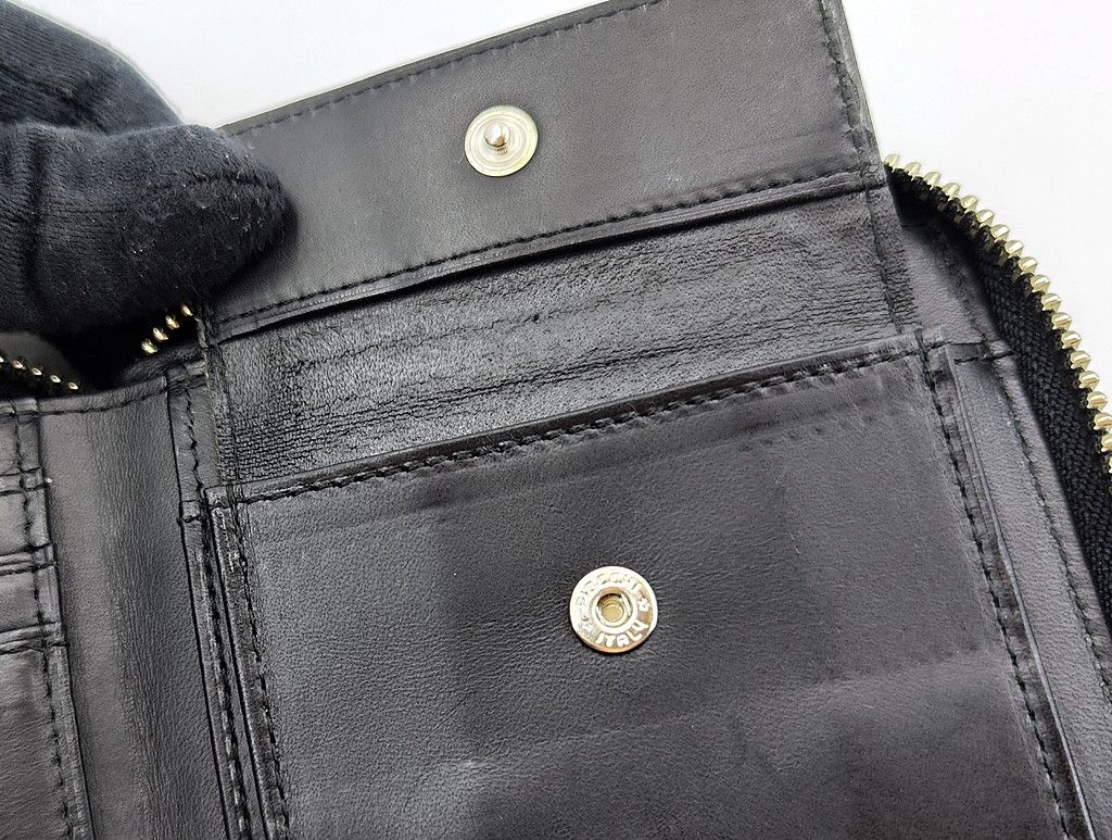 Porter PORTER full leather bifold zip around wallet Size ONE SIZE - 5 Thumbnail