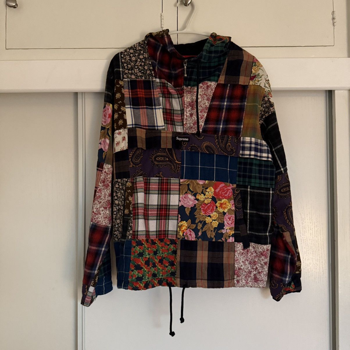 Supreme Patchwork Madras Hooded Jacket　S Supreme GOODENOUGH Patchwork Madras Hooded Jacket (SS25) - $368