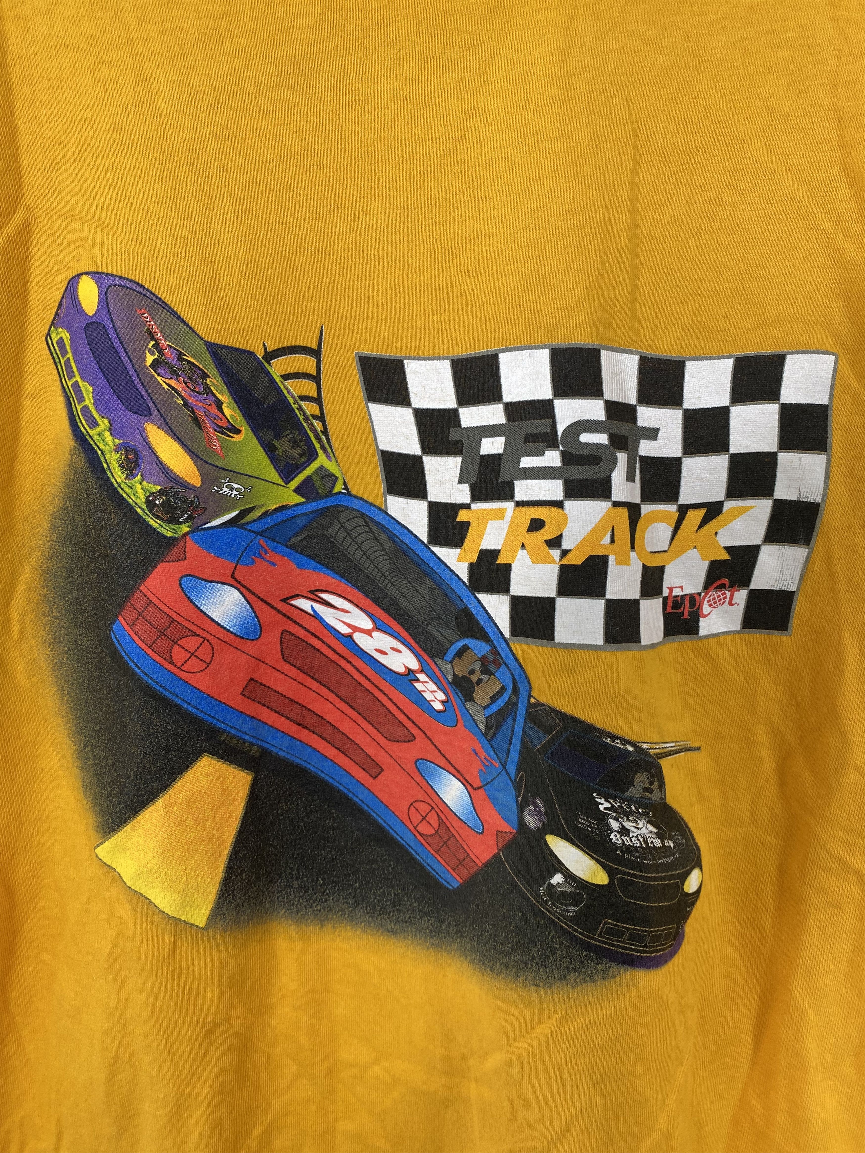 Disney Vintage Disney World Epcot Test Track Tee Size US M / EU 48-50 / 2 - 2 Thumbnail