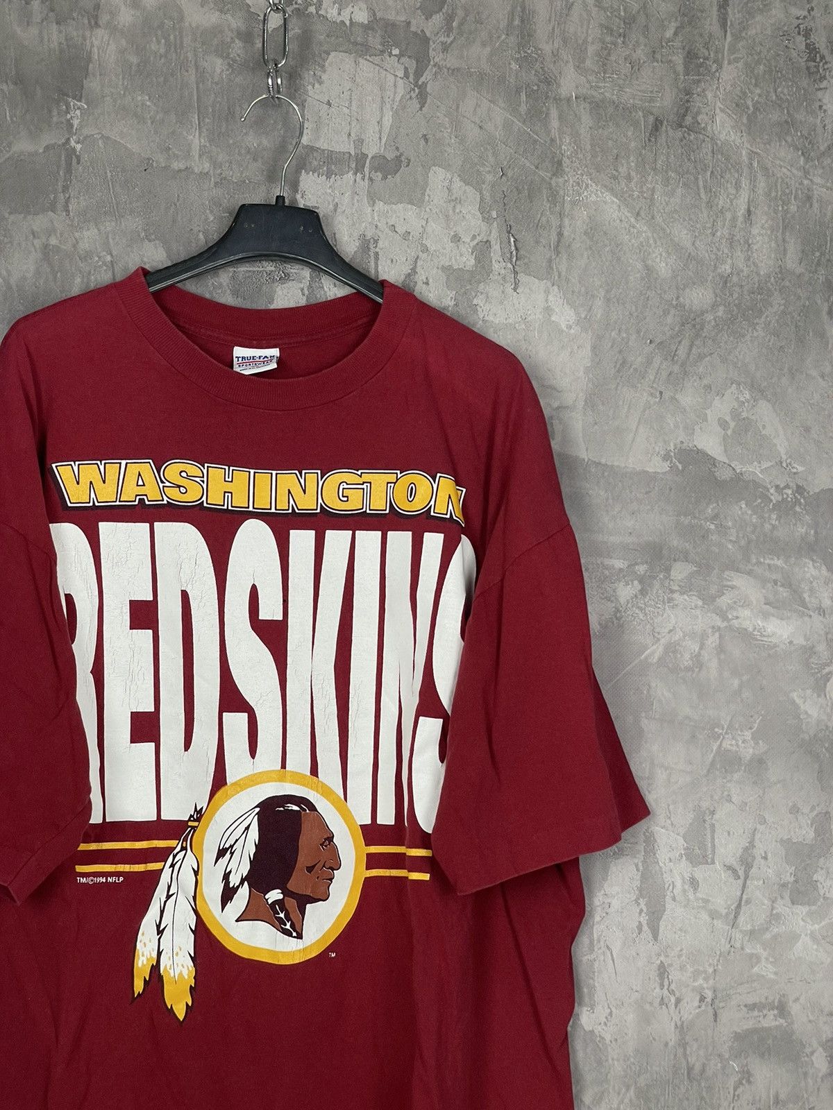 NFL × Vintage VINTAGE 1990s WASHINGTON REDSKINS NFL FOOTBALL T SHIRT Size US XL / EU 56 / 4 - 4 Thumbnail