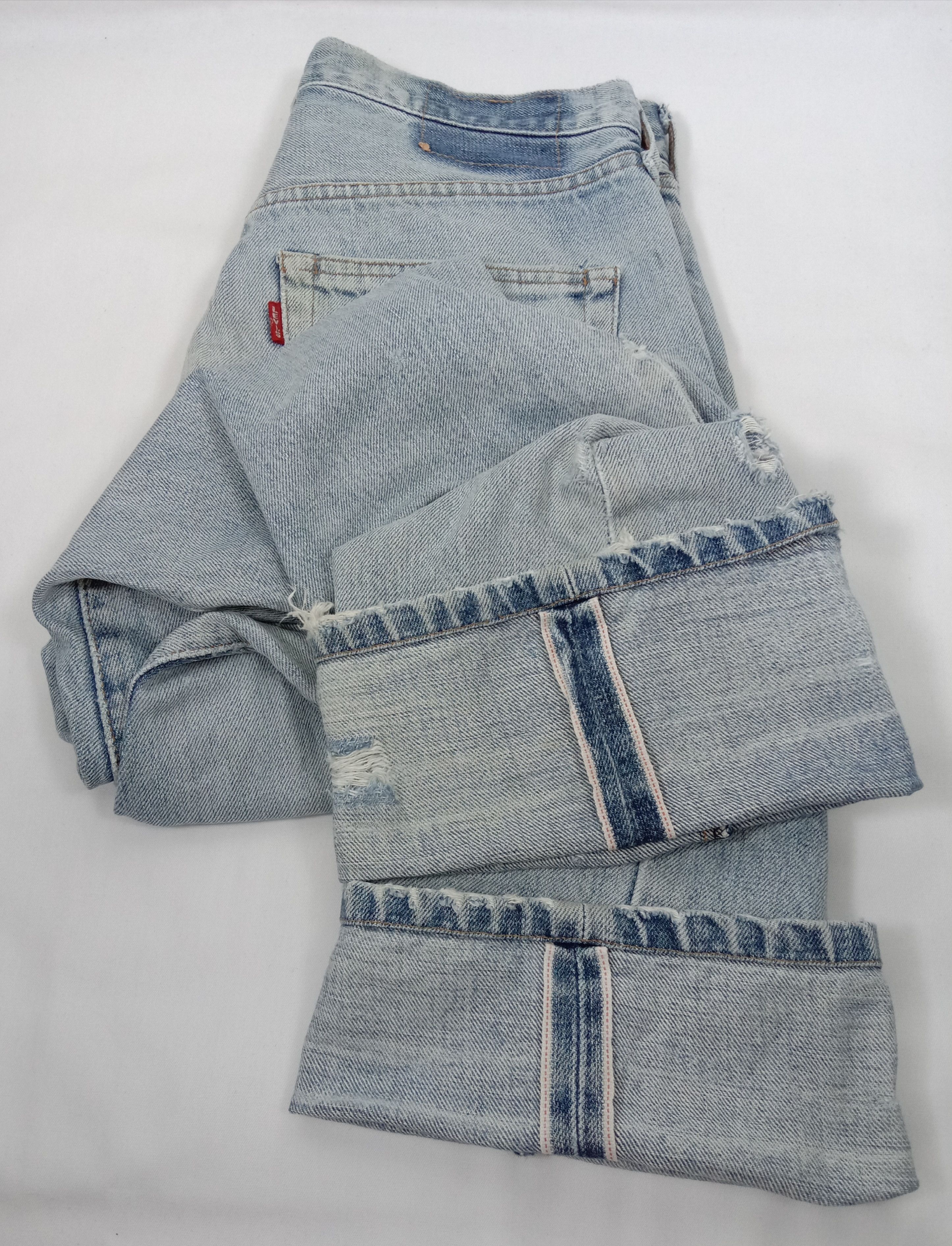 Levi's Vintage Levi's 502xx Jeans Big E Selvedge Talon Denim Size US 31 - 15 Thumbnail