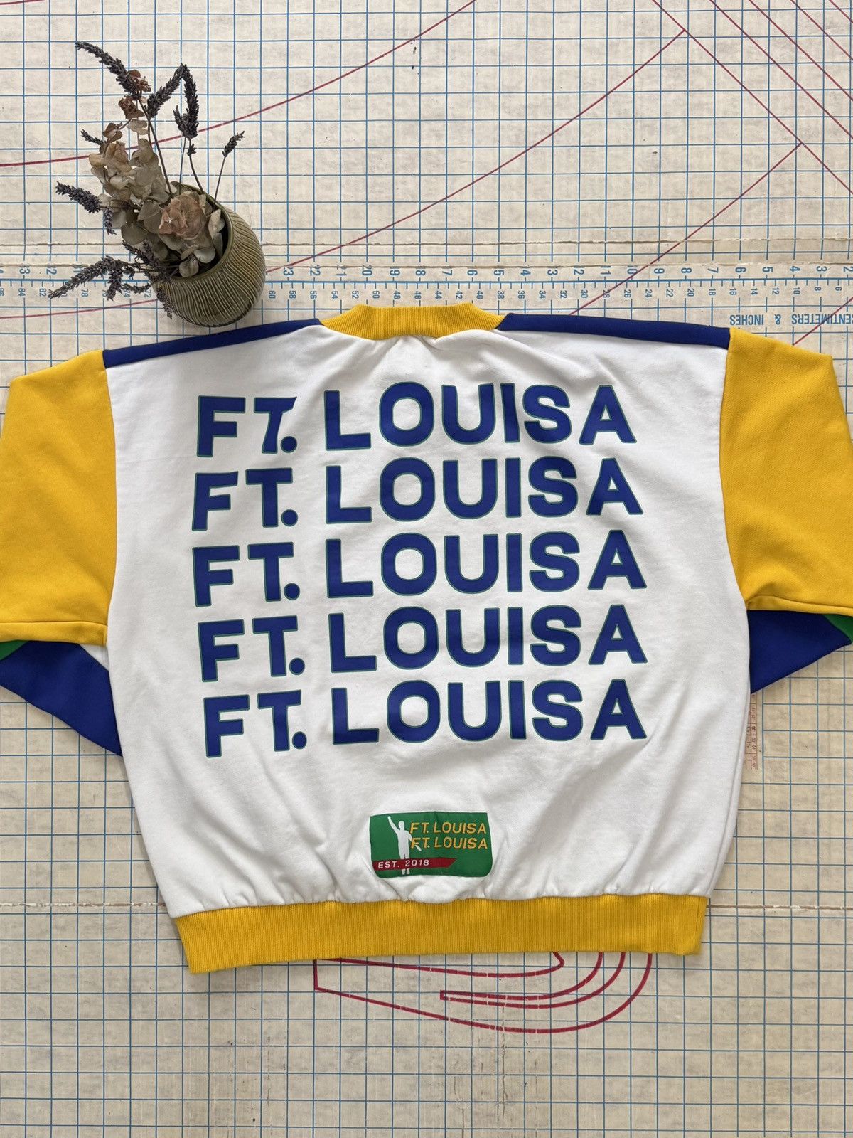 Other Ft. Louisa FTL Multi Color Panel Crewneck Sweater Medium Size US M / EU 48-50 / 2 - 10 Thumbnail