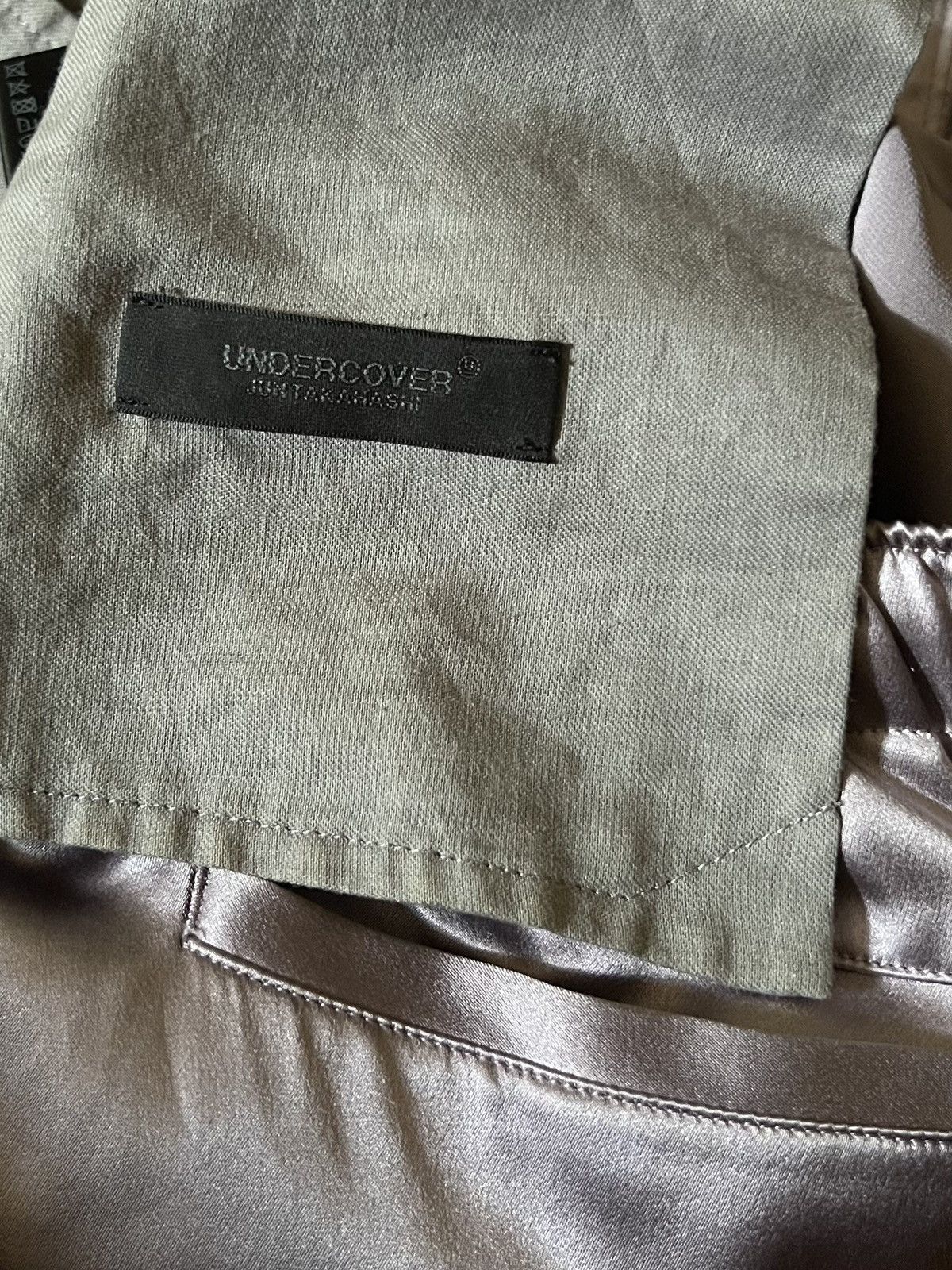 Jun Takahashi Undercover Lavender Silk Pants Size US 29 - 3 Thumbnail