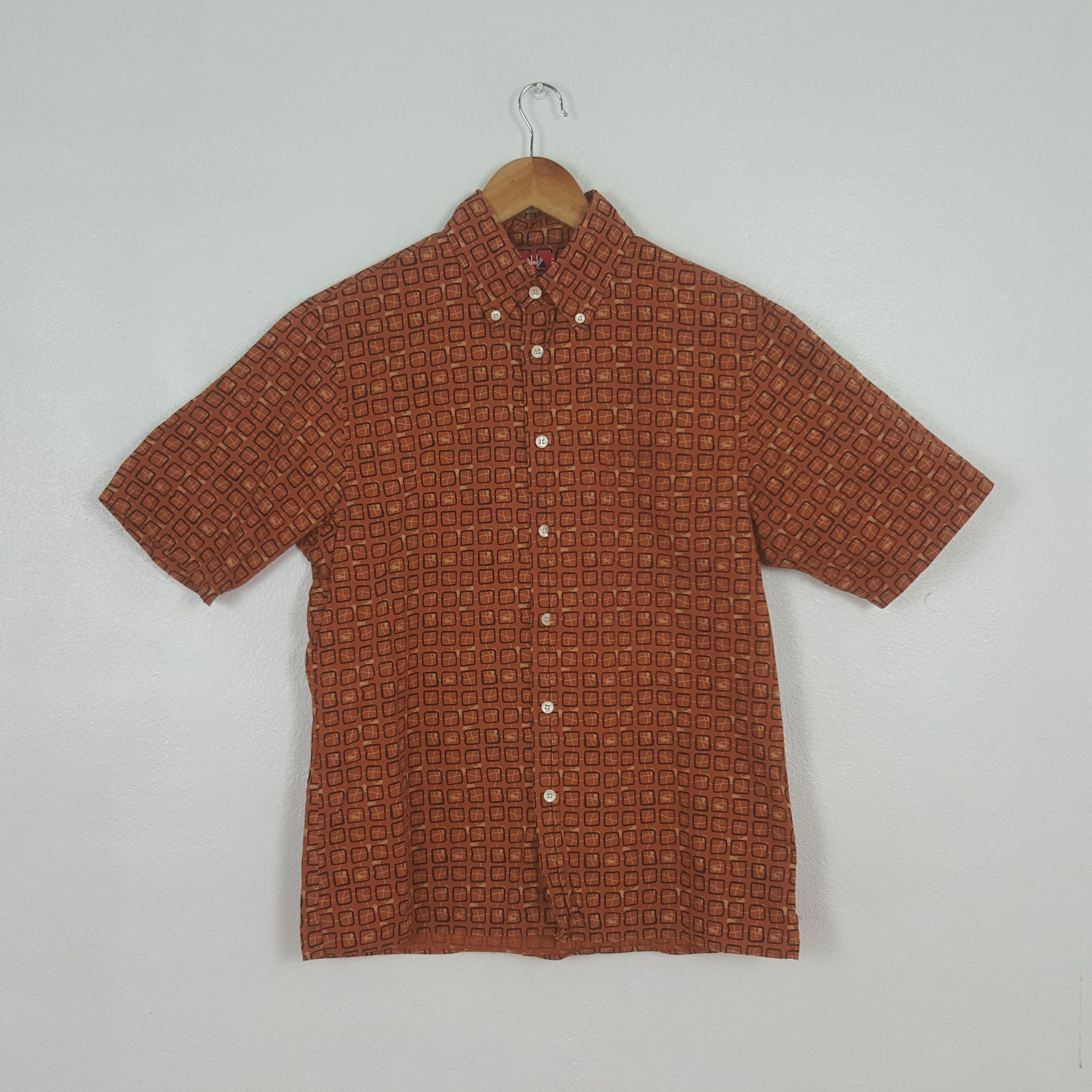 Bape Vintage A Bathing Ape Shirt Button Up C312N69 Size US S / EU 44-46 / 1 - 1 Thumbnail
