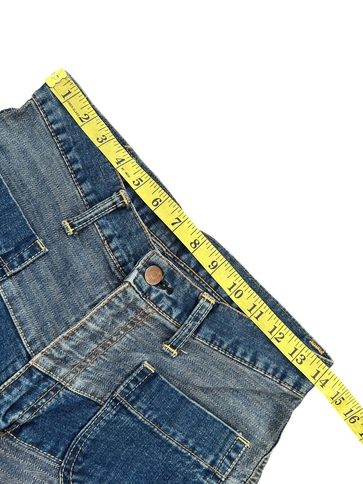 Hysteric Glamour Flare Vintage Hysteric Glamour Kinky Hagi 1990s Denim Jeans Size US 28 / EU 44 - 11 Thumbnail