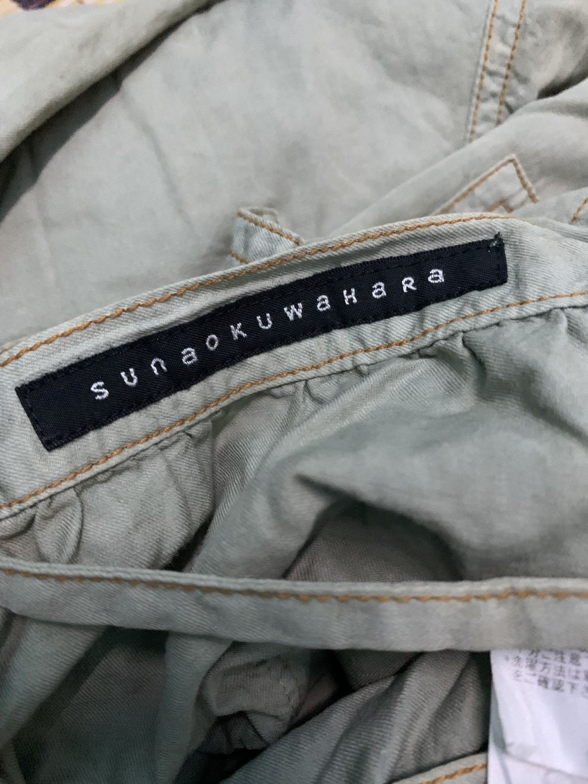 Issey Miyake × Japanese Brand 💥Vtg Issey Miyake Sunaokuwahara Sun Faded Baggy Pant Size US 31 - 8 Thumbnail