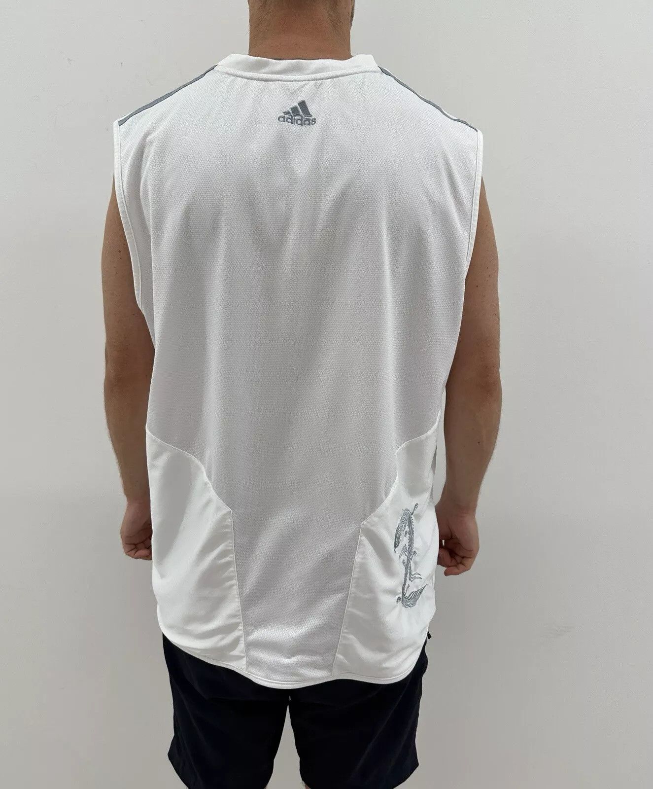 Adidas × Vintage Vintage Adidas 2000s Y2K Top Sleeveles Predator Beckham Size US XXL / EU 58 / 5 - 4 Thumbnail