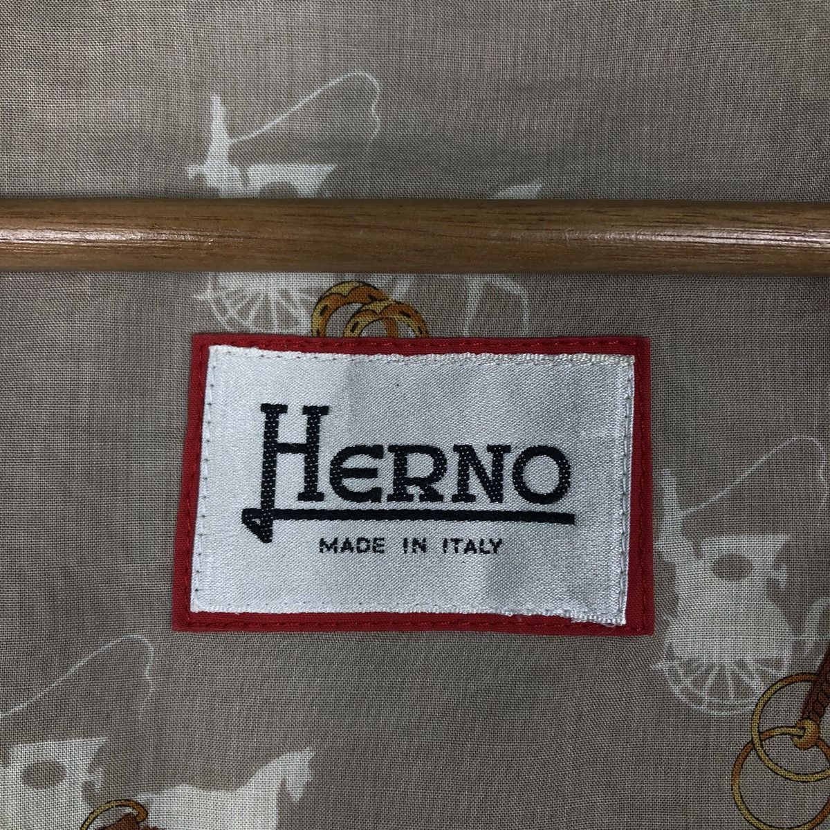 Herno 🔥Vintage Herno Made in Italy Long Jacket Rare Lining Design Size US M / EU 48-50 / 2 - 17 Thumbnail