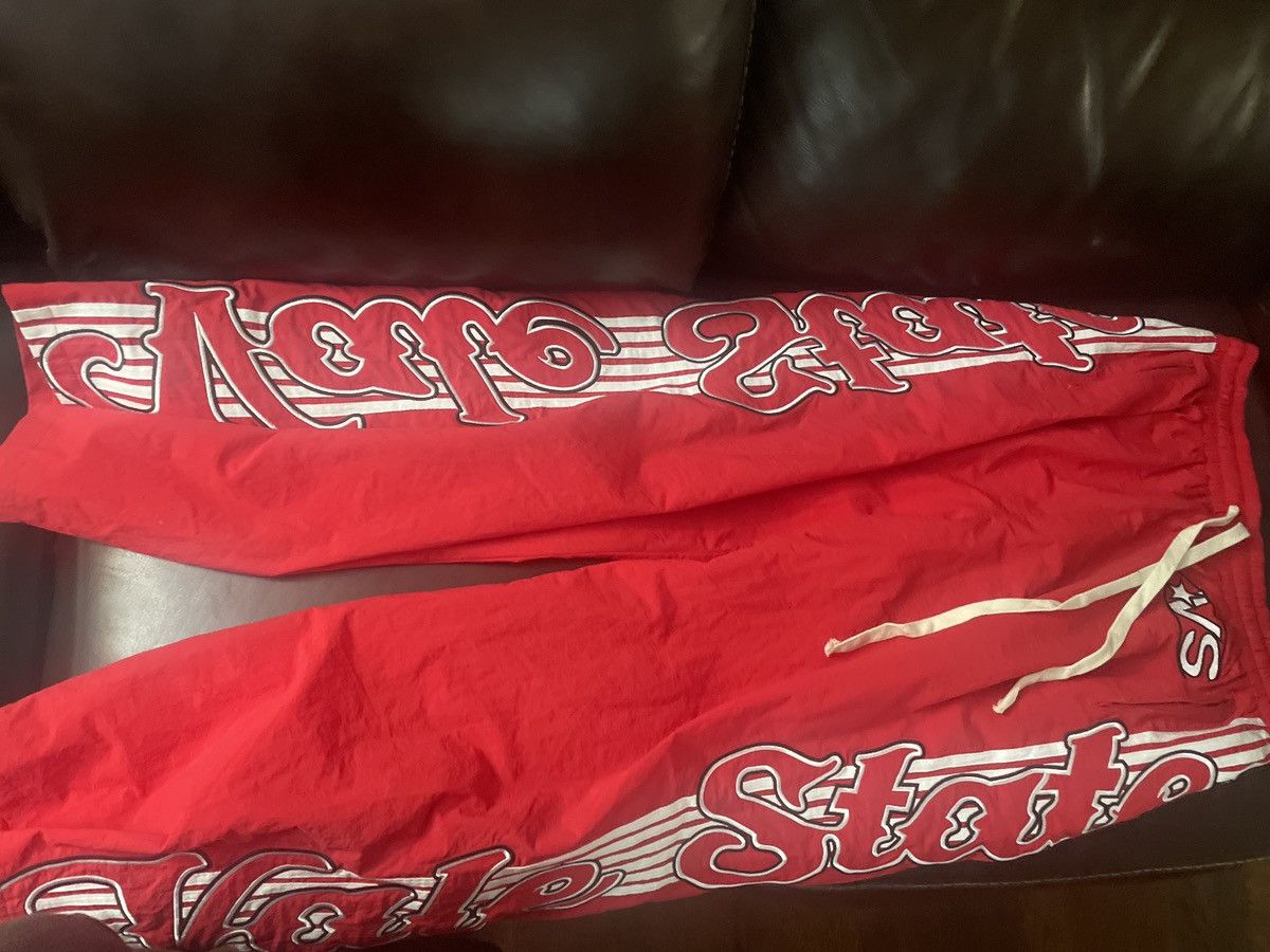 Vale Rare Vale State Red Tracksuit Pants Size US 34 / EU 50 - 2 Thumbnail