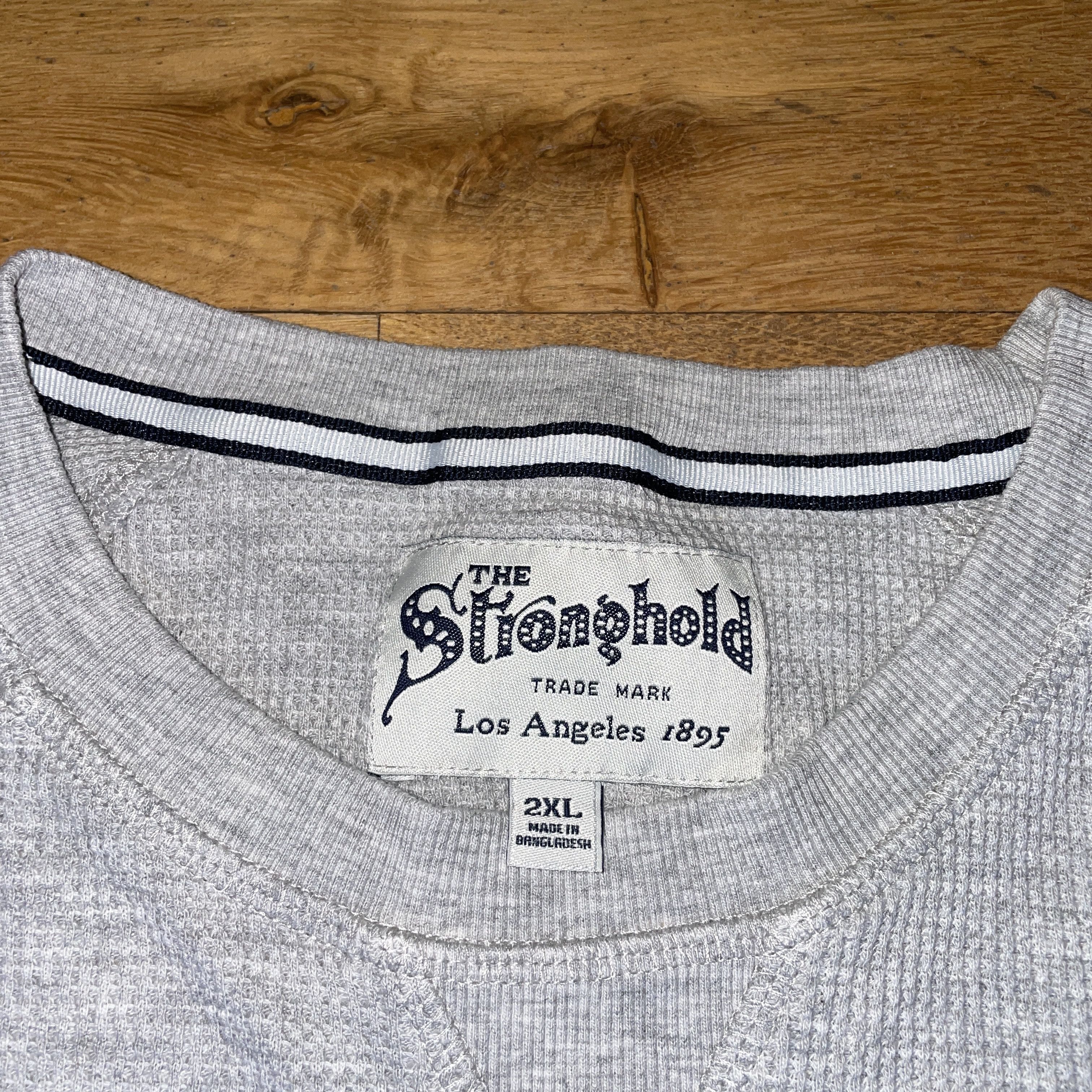 The Stronghold The Stronghold Los Angeles Longsleeve Logo Sweatshirt 2xl Size US XXL / EU 58 / 5 - 2 Thumbnail
