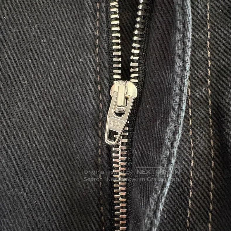 Balenciaga Balenciaga size S Straight Leg Destroyed Denim Pants Size US 28 / EU 44 - 6 Thumbnail