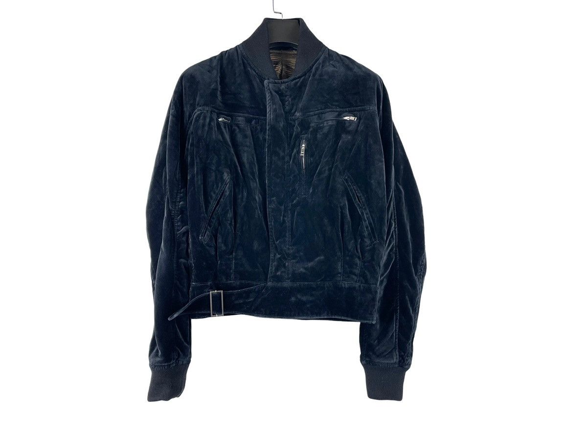 Haider Ackermann Haider Ackermann Velvet Bomber Jacket Black Size US M / EU 48-50 / 2 - 1 Thumbnail