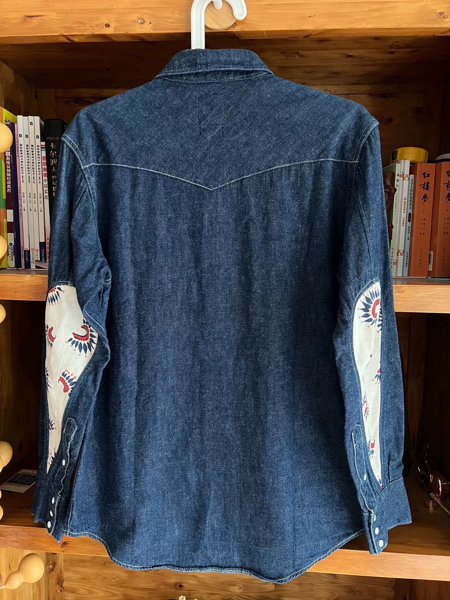 Visvim visvim 15aw Indian Water Drop Denim Shirt Size US S / EU 44-46 / 1 - 6 Thumbnail