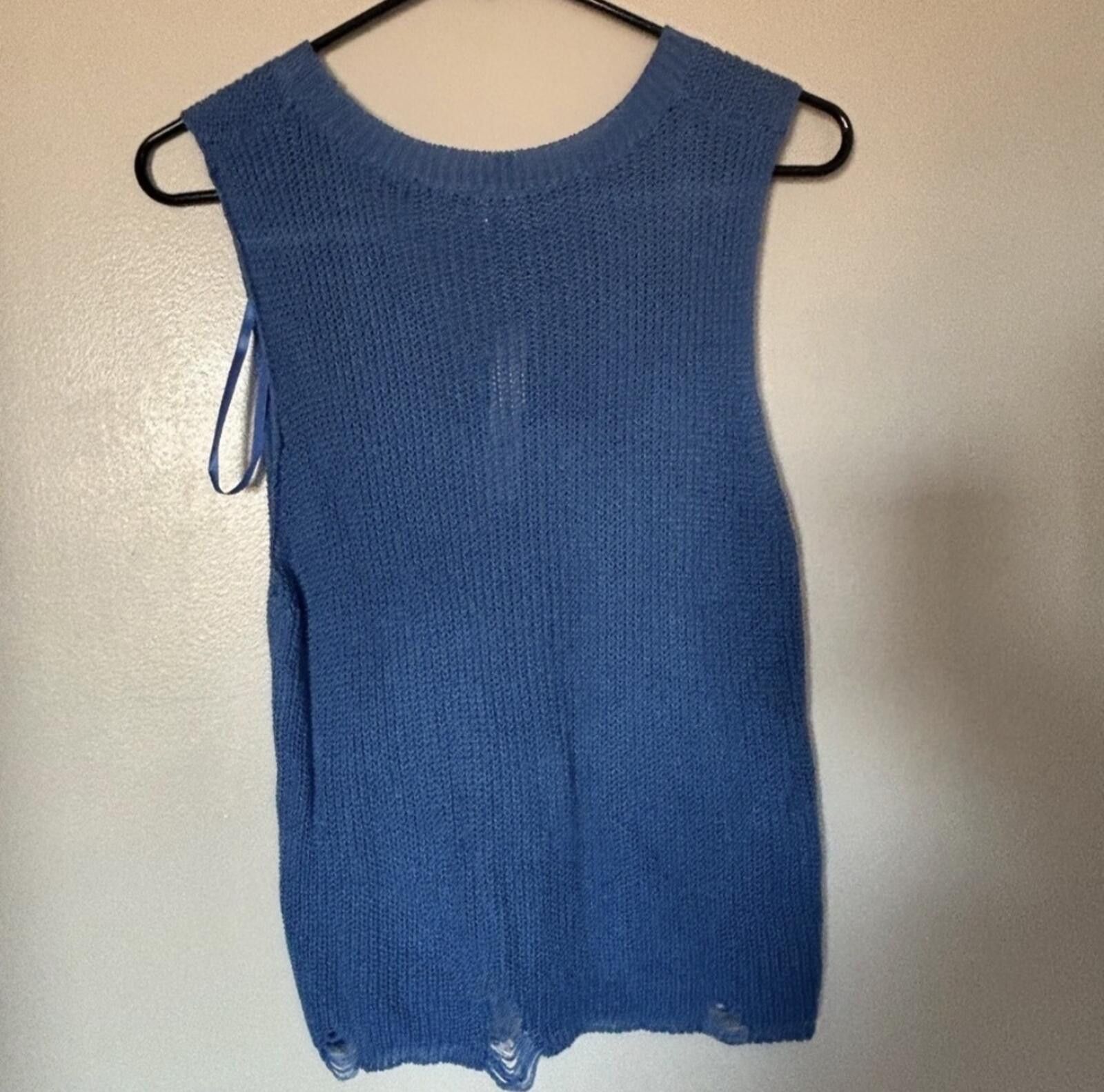 Other San Joy distressed knit sweater Size S / US 4 / IT 40 - 3 Thumbnail
