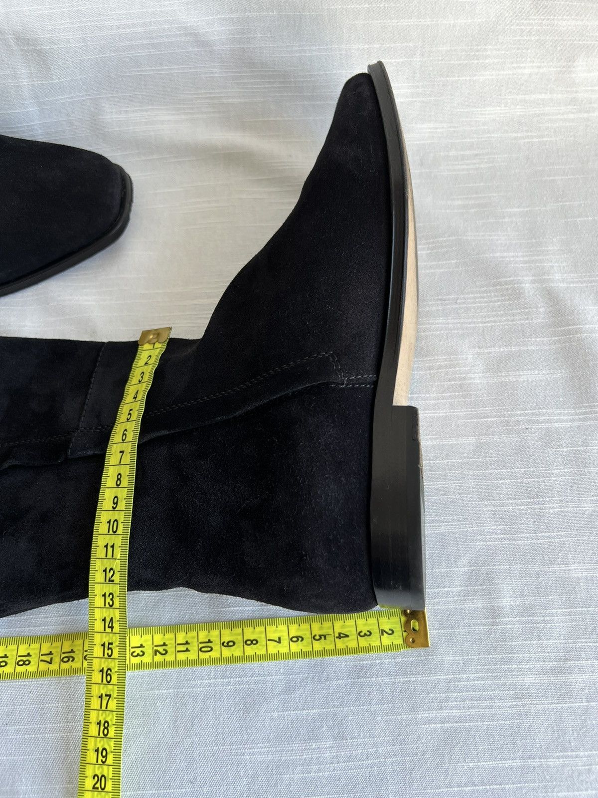 Max Mara Max Mara Suede Women's Knee-High Boots Black Size 38 Size US 8 / IT 38 - 16 Thumbnail